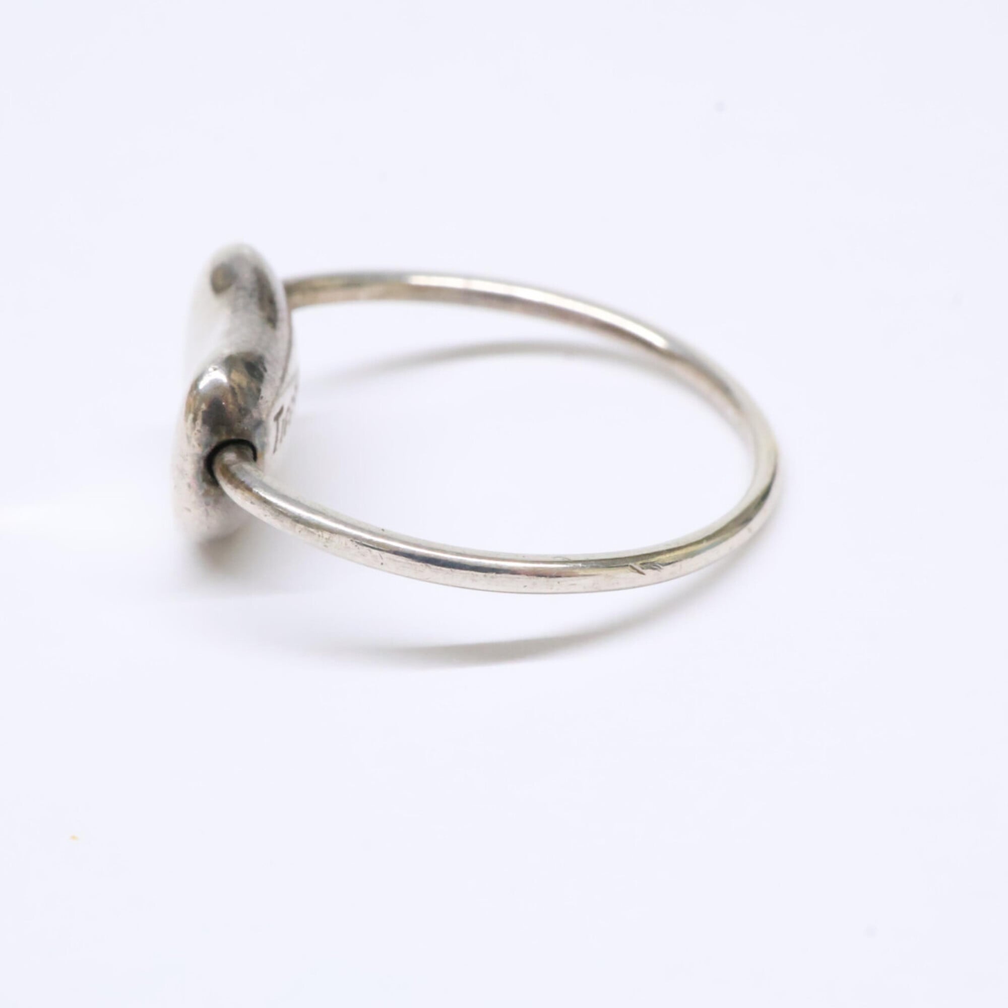 Tiffany Silver Silver 925 Band Ring (Pre-Owned)