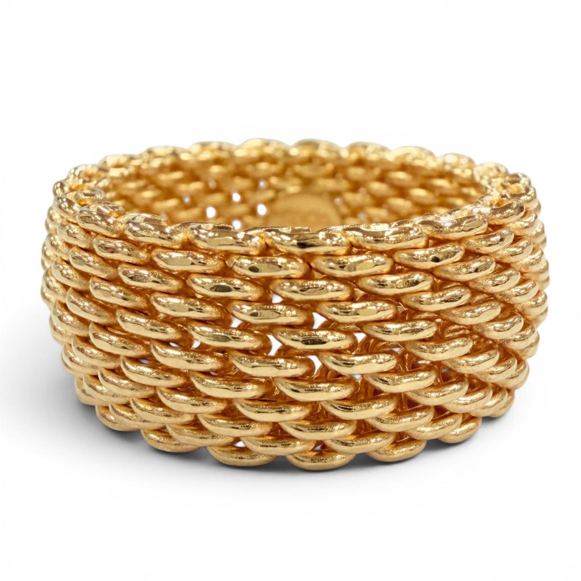 Tiffany Yellow Gold Yellow Gold (18K) Band Ring (Pre-Owned)