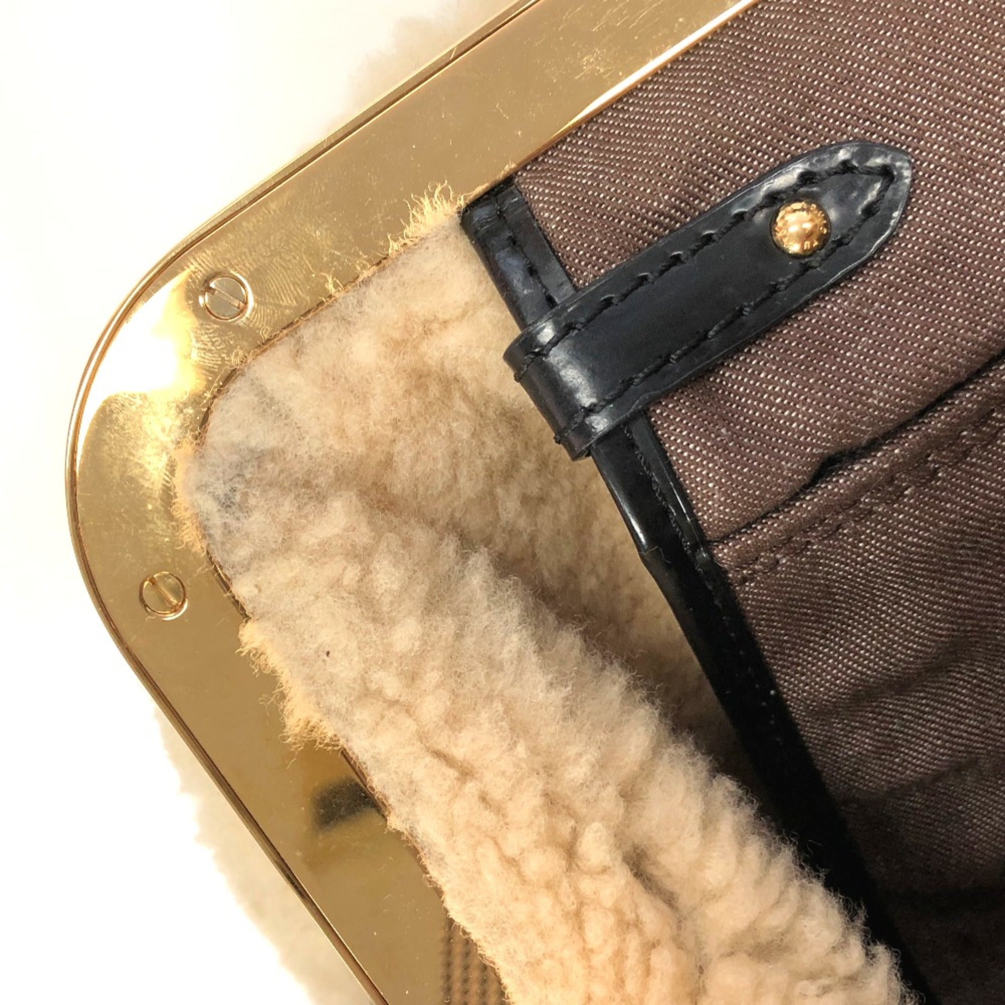 Louis Vuitton Brown Leather Handbag (Pre-Owned)