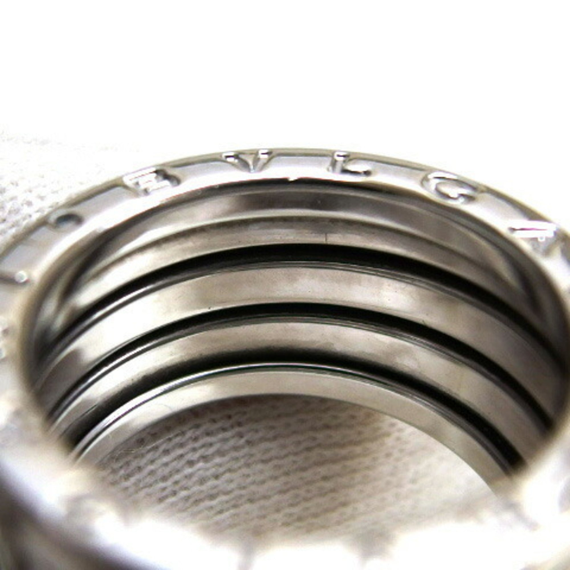 Bvlgari White Gold (18K) Band Ring (Pre-Owned)