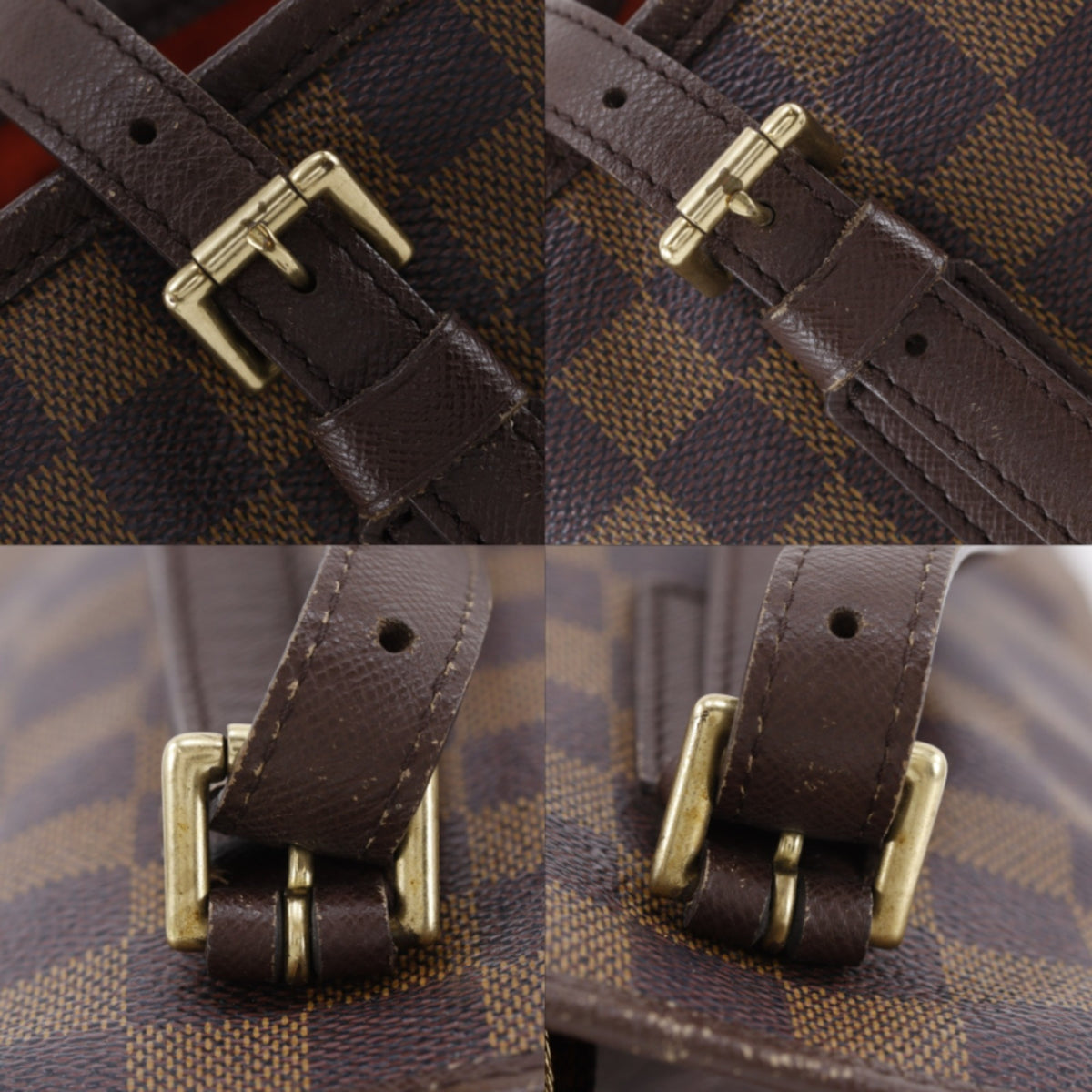 Louis Vuitton Brown Damier Canvas Tote Bag (Pre-Owned)