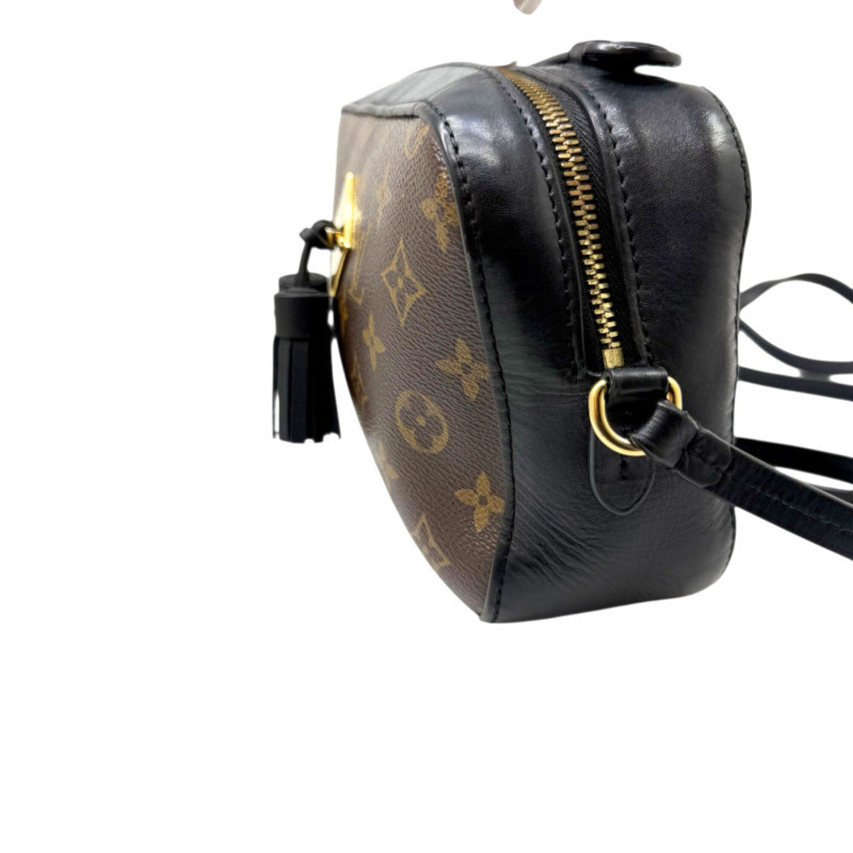 Louis Vuitton Black Brown Freesia Monogram Monogram Shoulder Bag (Pre-Owned)