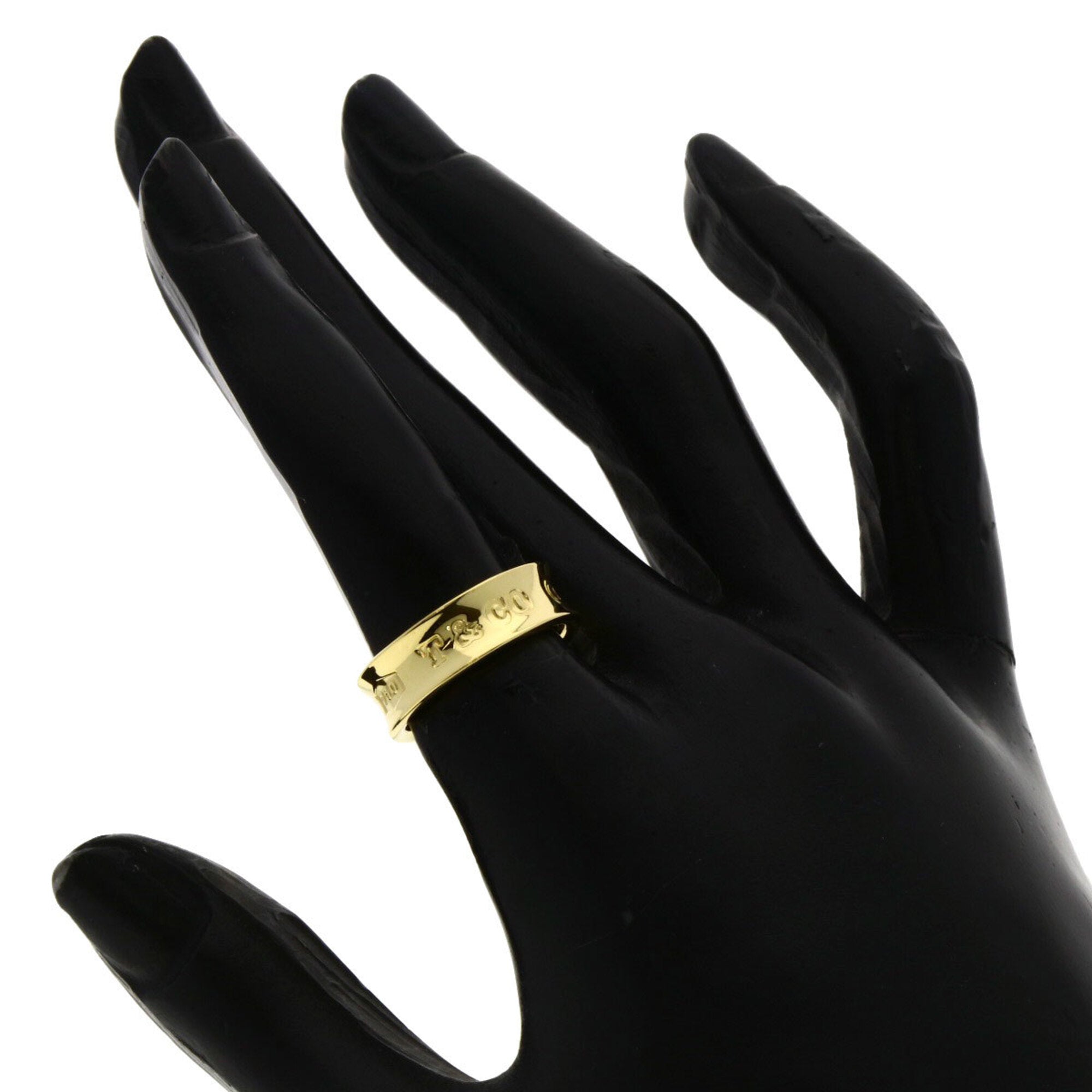 Tiffany Yellow Gold (18K) Band Ring (Pre-Owned)