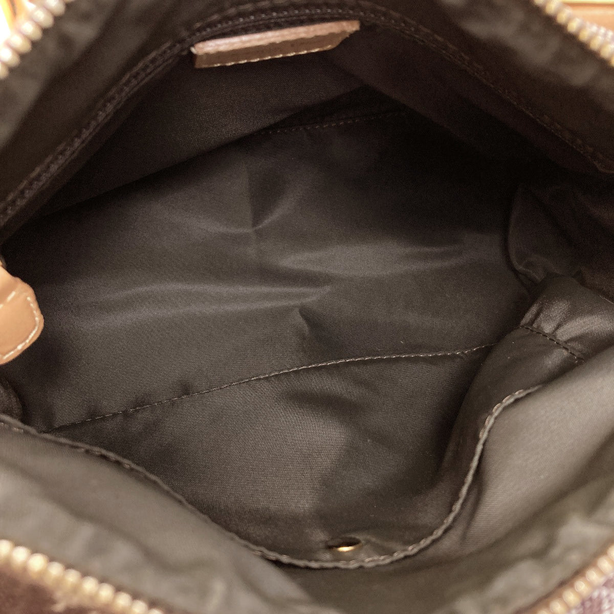 Christian Dior Brown Canvas Handbag (Pre-Owned)