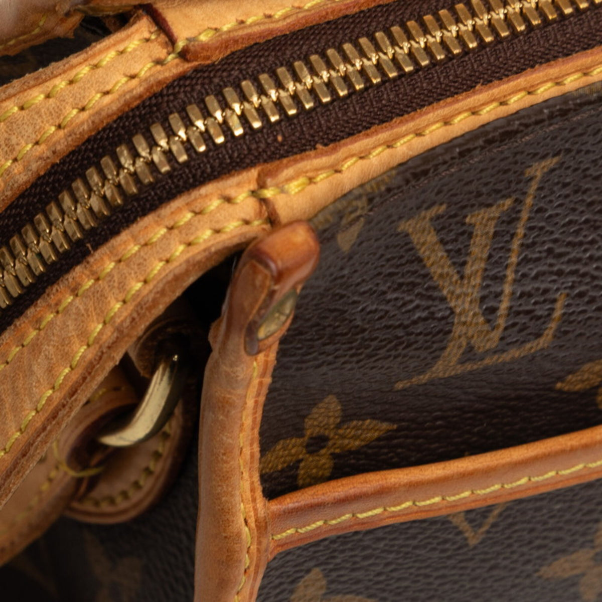 Louis Vuitton Brown Monogram Pvc Leather Shoulder Bag (Pre-Owned)