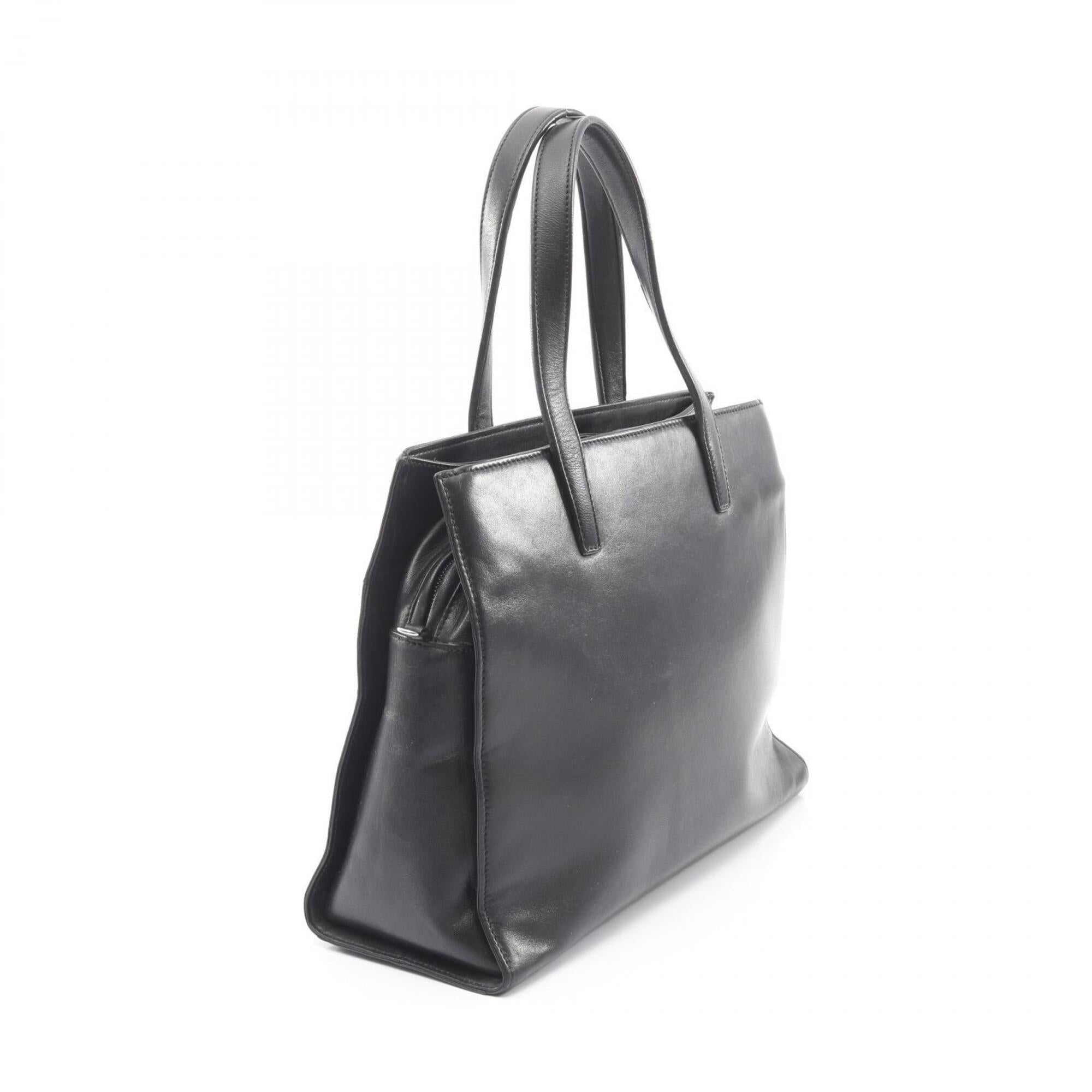 Loewe Black Leather Handbag (Pre-Owned)
