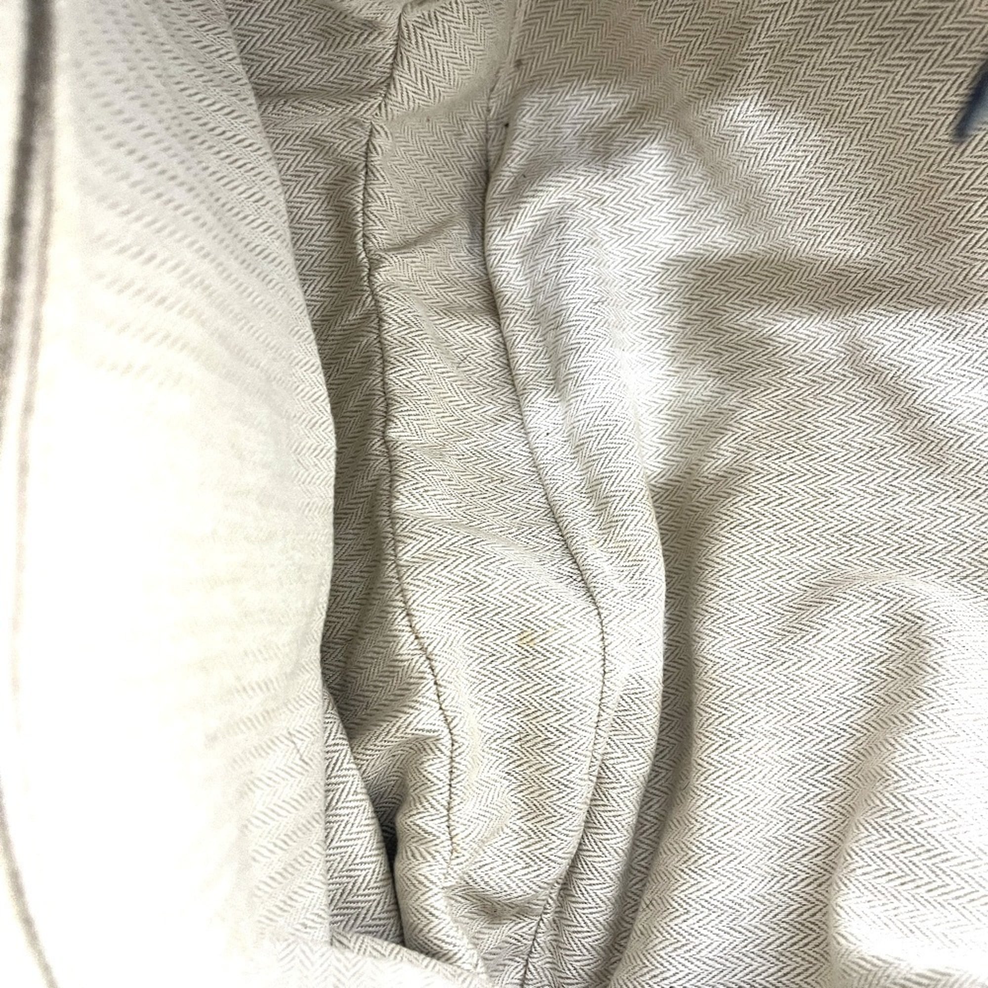 Hermes Khaki Leather Handbag (Pre-Owned)