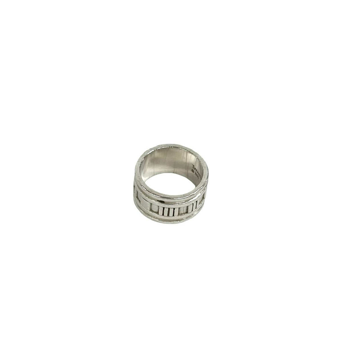 Tiffany Silver Silver 925 Band Ring (Pre-Owned)