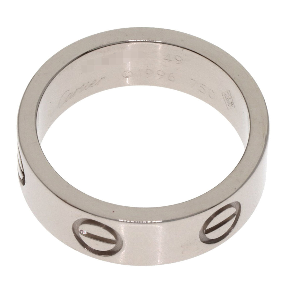 Cartier White Gold (18K) Band Ring (Pre-Owned)