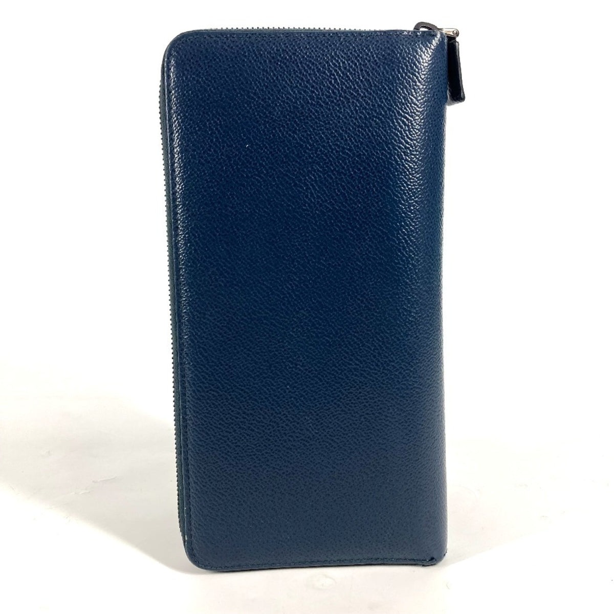 Prada Navy Saffiano Long Wallet (Bi-Fold) (Pre-Owned)