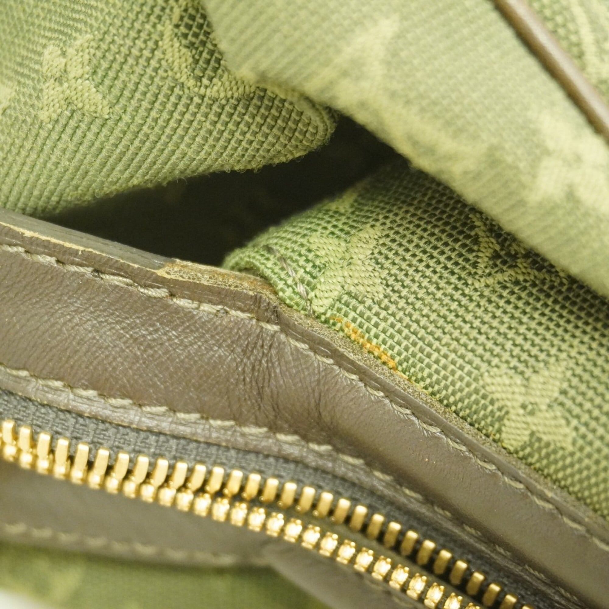Louis Vuitton Tst Khaki Handbag (Pre-Owned)