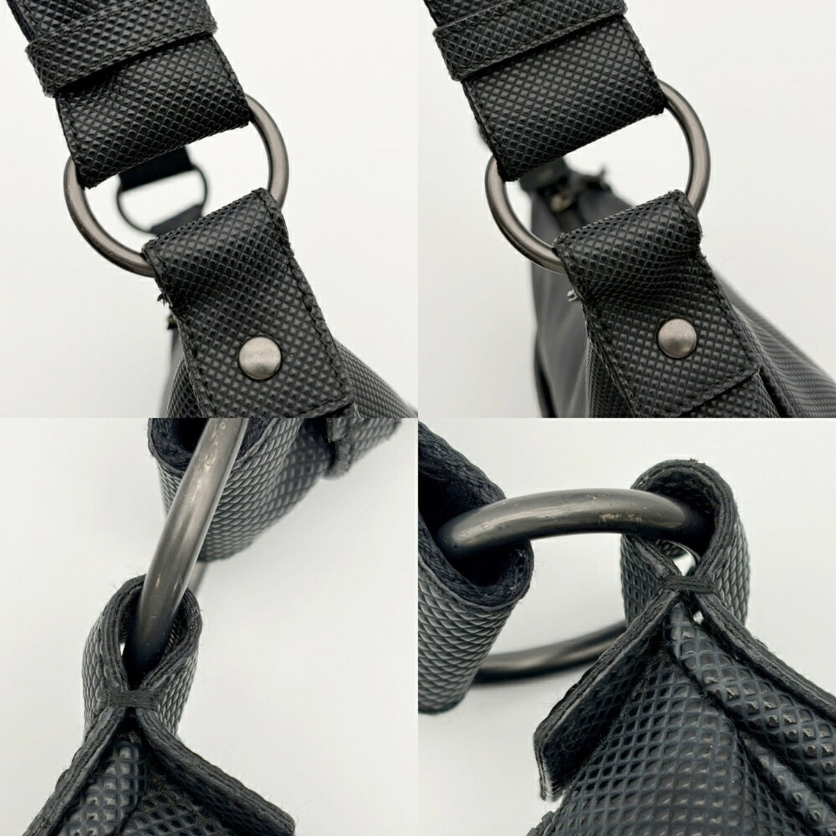 Bottega Veneta Black Pvc Shoulder Bag (Pre-Owned)