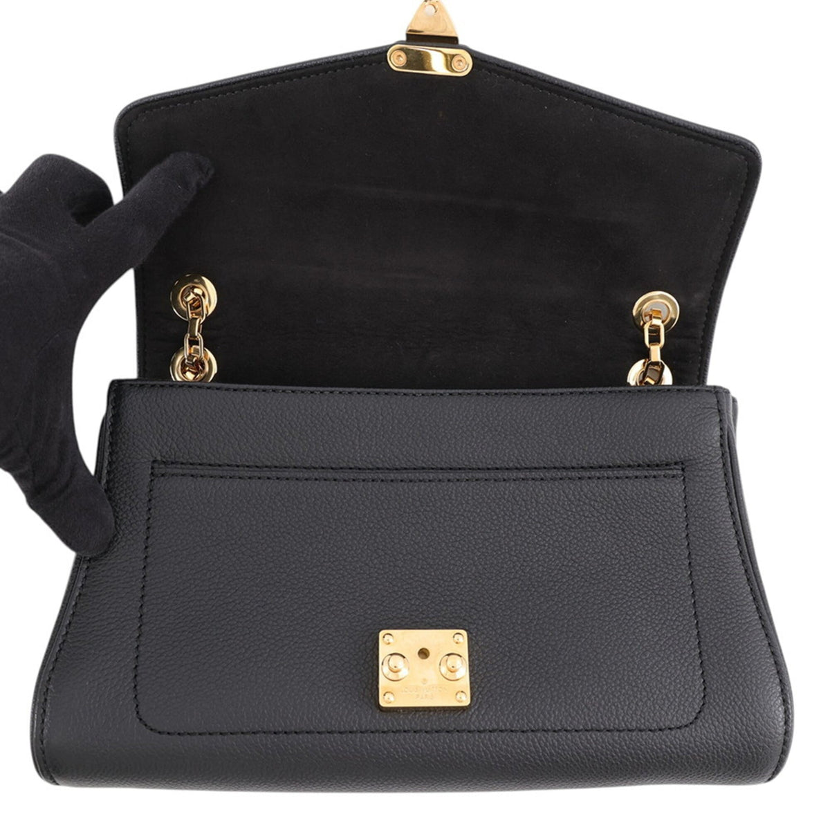 Louis Vuitton Black Monogram Noir Monogram Empreinte Handbag Shoulder Bag (Pre-Owned)