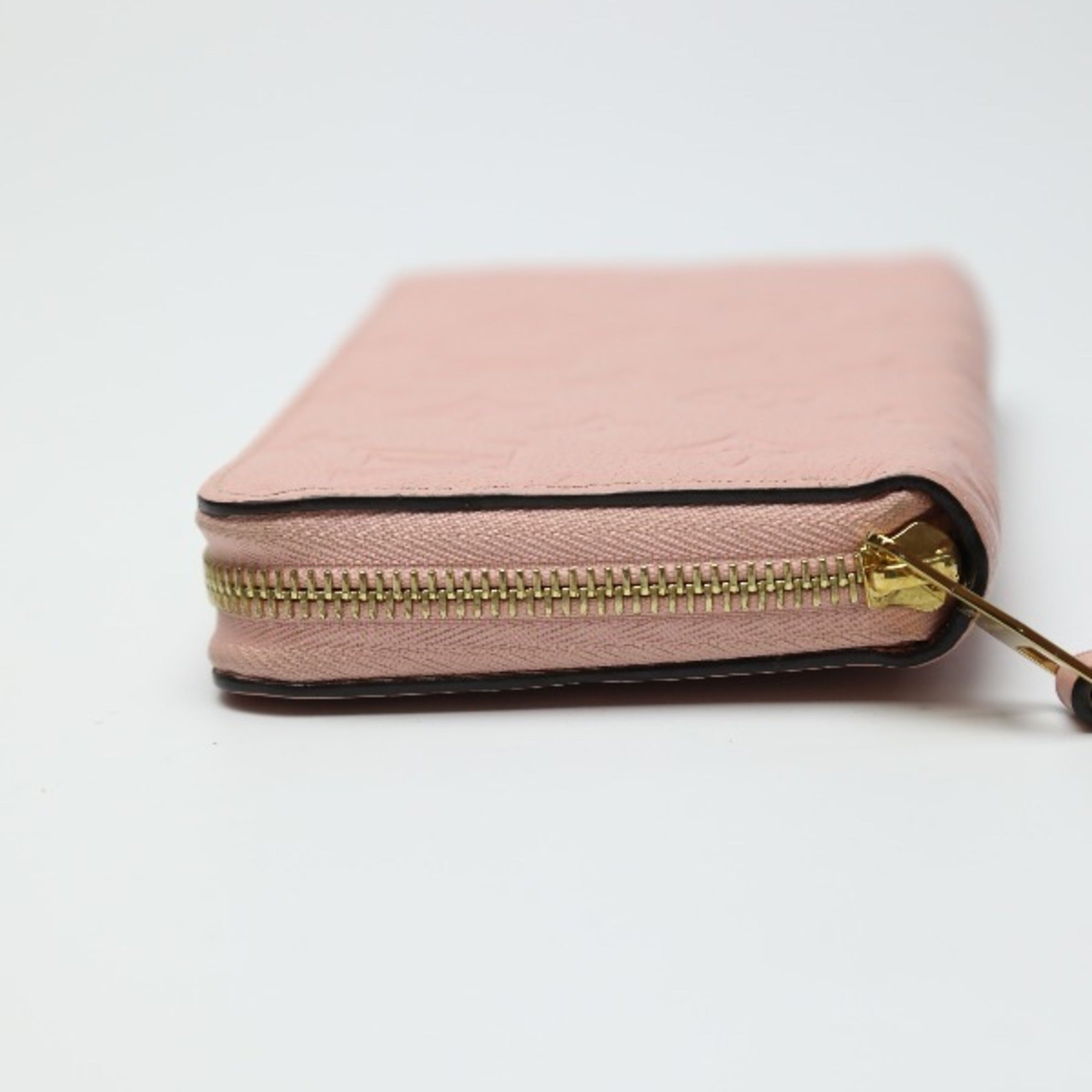 Louis Vuitton Monogram Empreinte Rose Poudre Monogram Empreinte Long Wallet (Bi-Fold) (Pre-Owned)