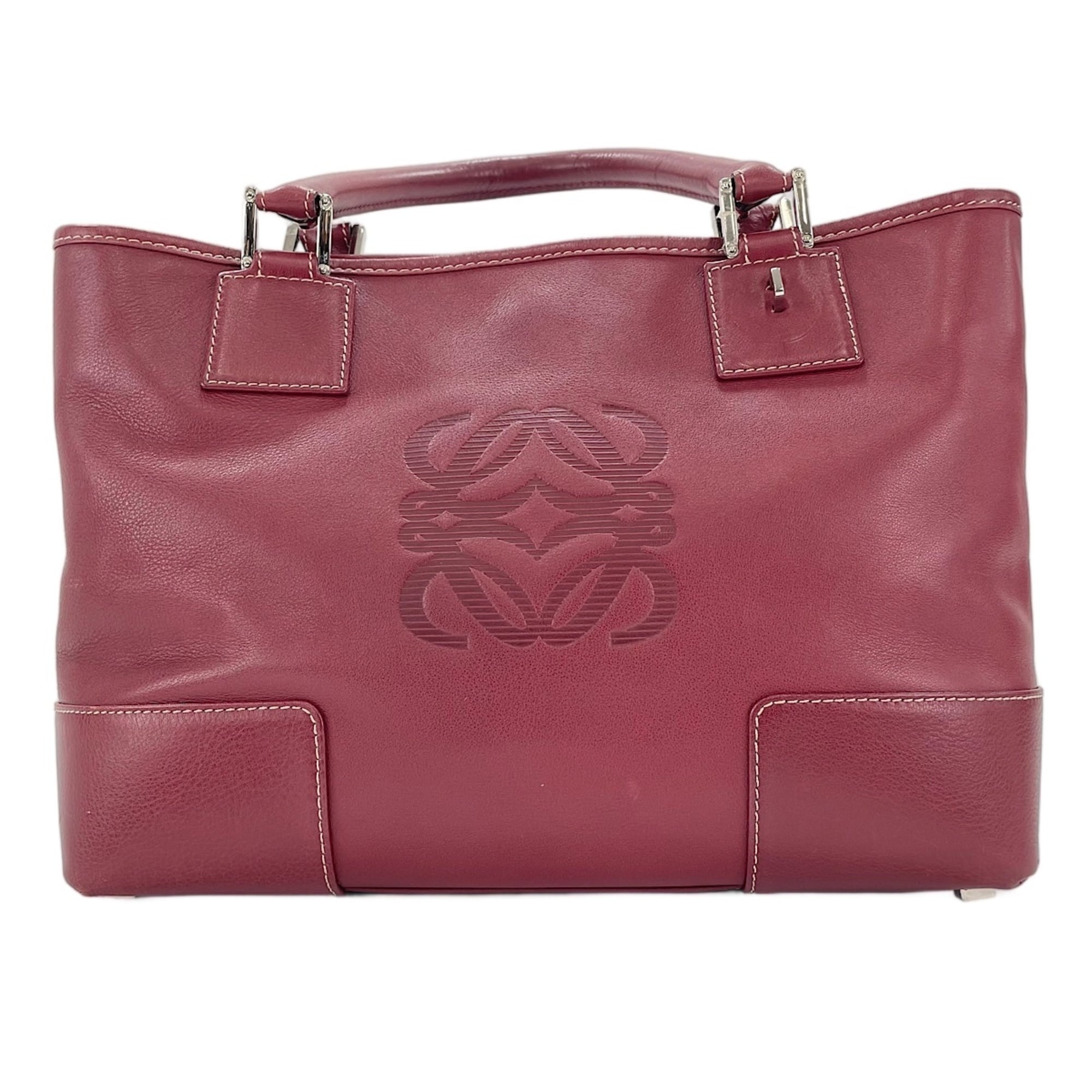 Loewe Red Color Handbag (Pre-Owned)