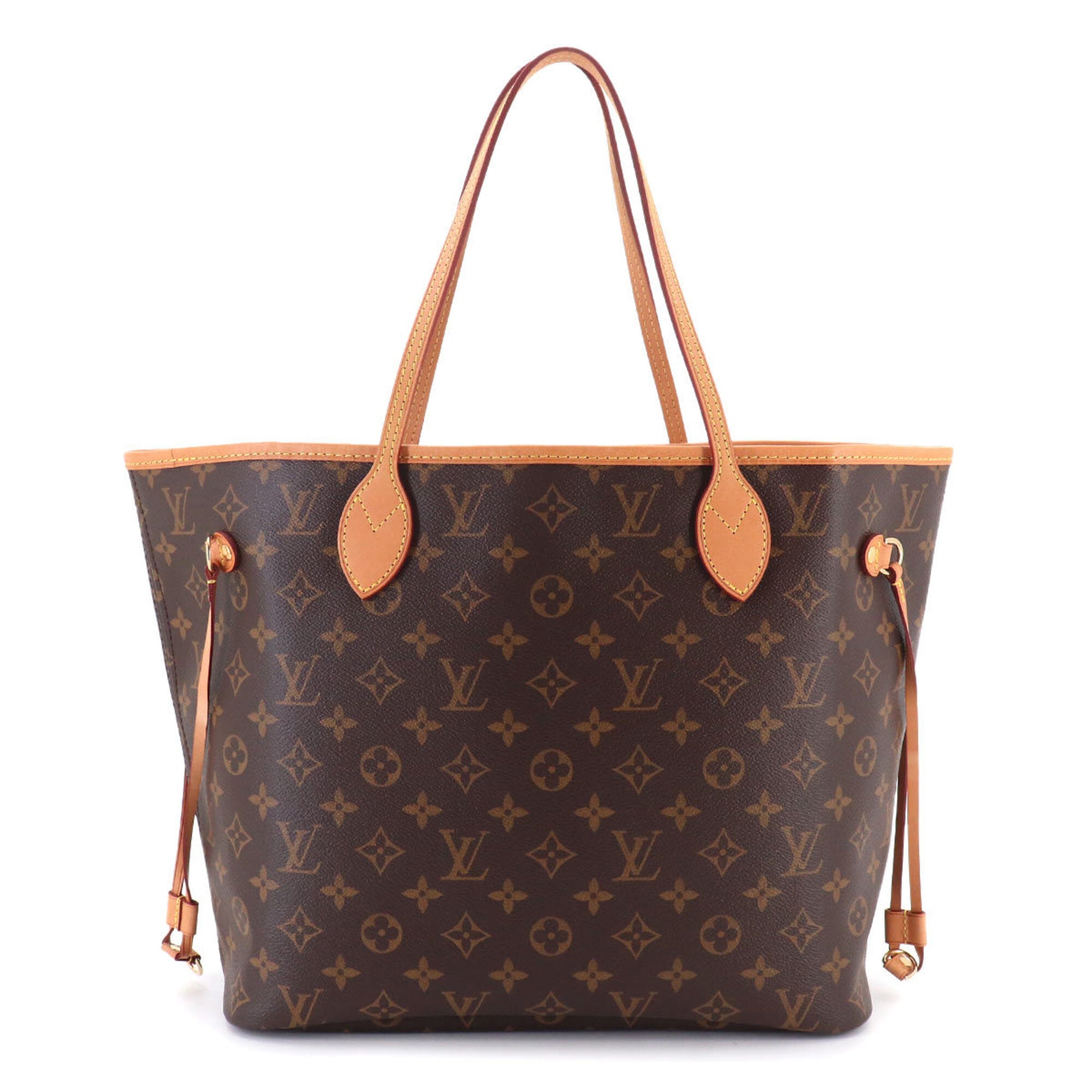 Louis Vuitton Beige Brown Monogram Monogram Canvas Handbag Tote Bag (Pre-Owned)