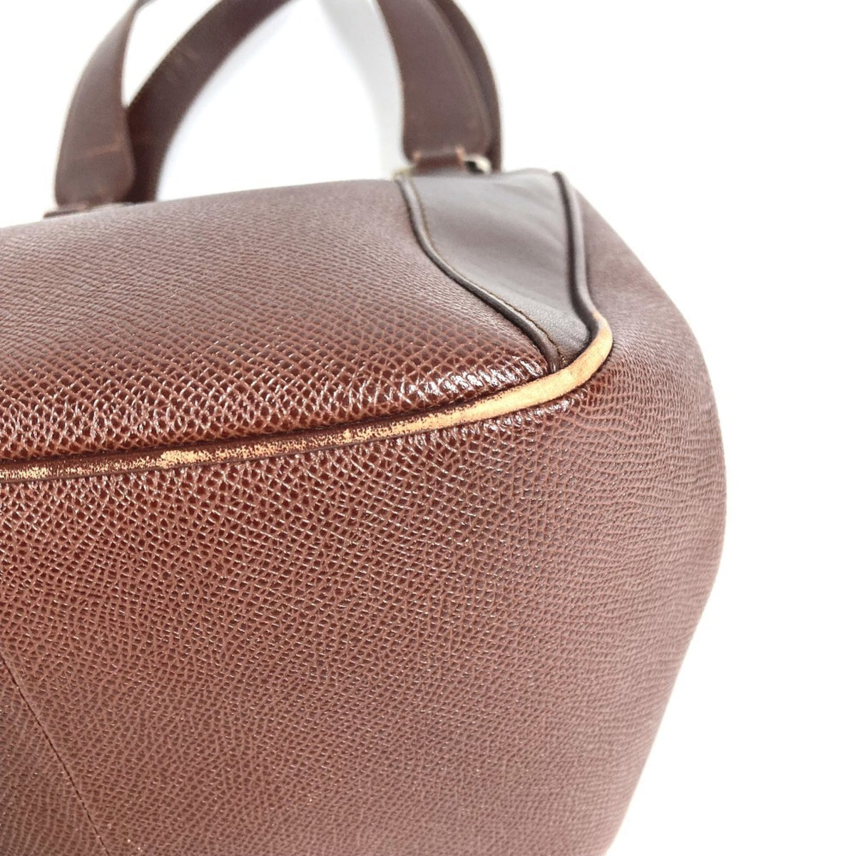 Bvlgari Leather Handbag Shoulder Bag (Pre-Owned)