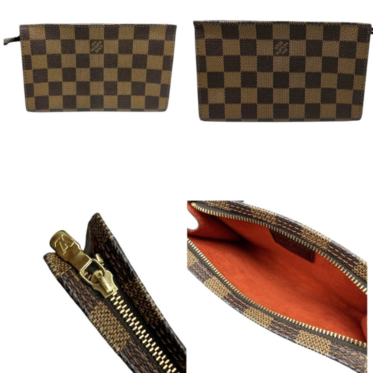 Louis Vuitton Damier Canvas Damier Canvas Pouch Shoulder Bag Tote Bag (Pre-Owned)