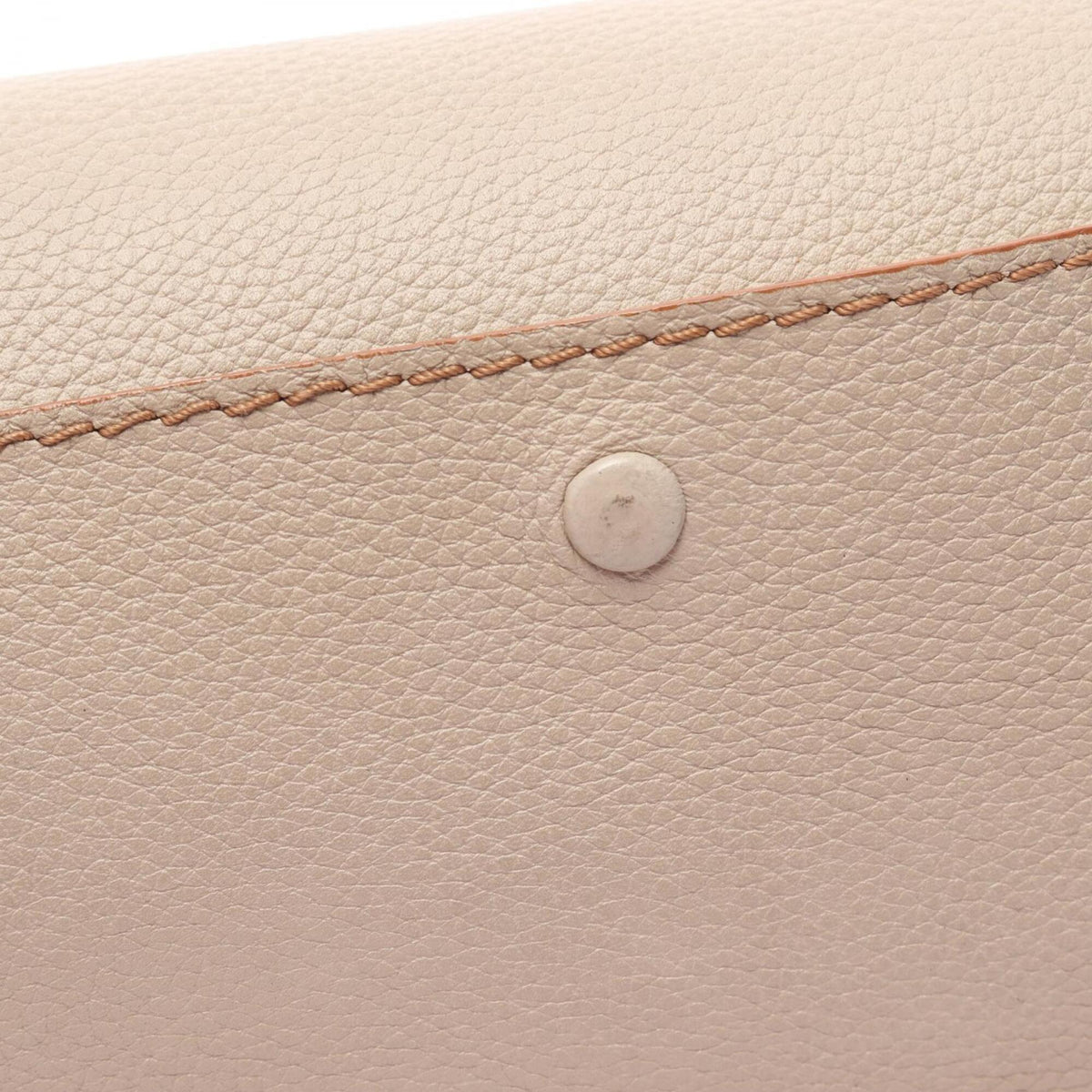 Loewe Beige Leather Handbag Shoulder Bag (Pre-Owned)