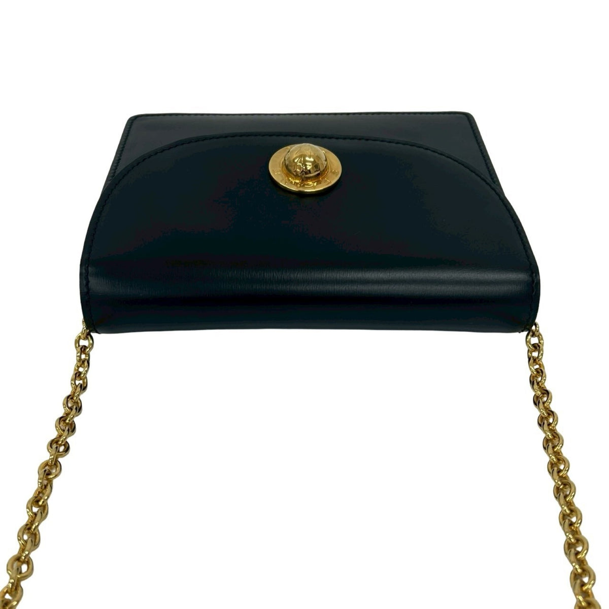 Celine Black Leather Pochette Shoulder Bag (Pre-Owned)