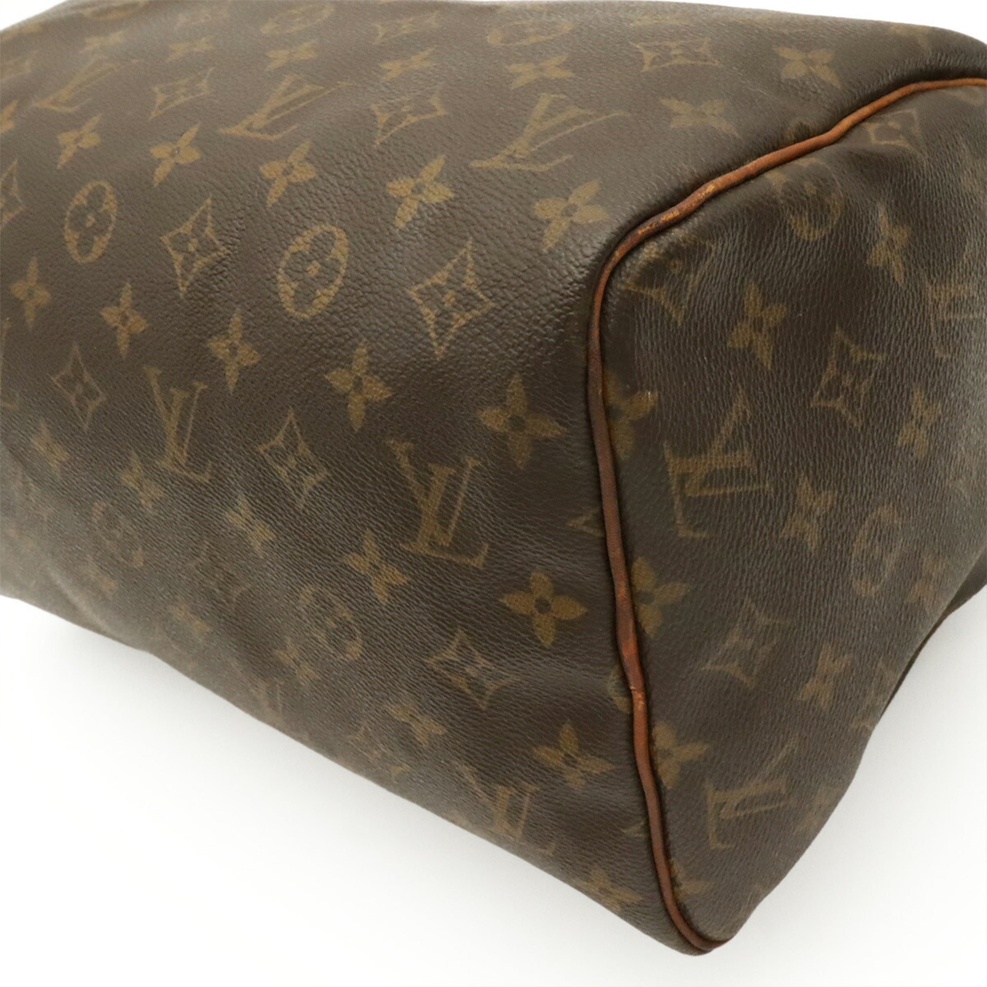 Louis Vuitton Brown Monogram Canvas Pvc Coated Canvas Handbag (Pre-Owned)