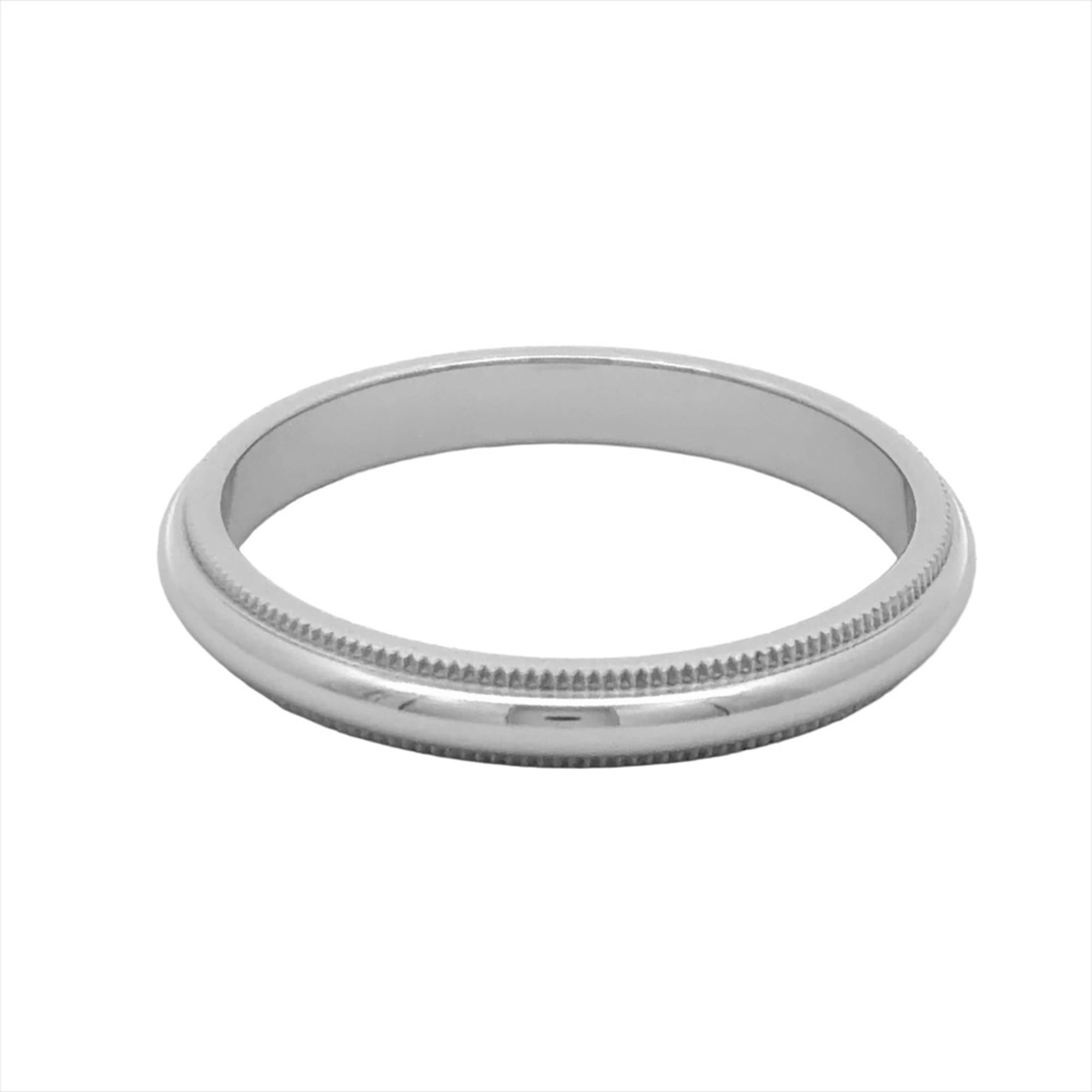 Tiffany Platinum 950 Band Ring (Pre-Owned)