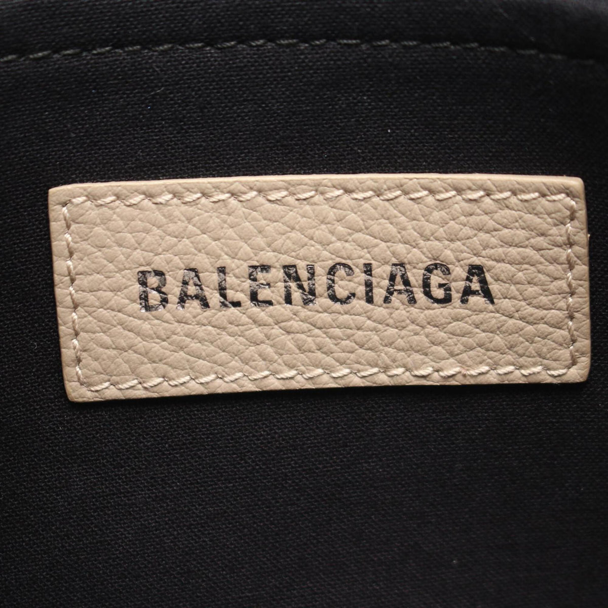 Balenciaga Beige Leather Tote Bag (Pre-Owned)