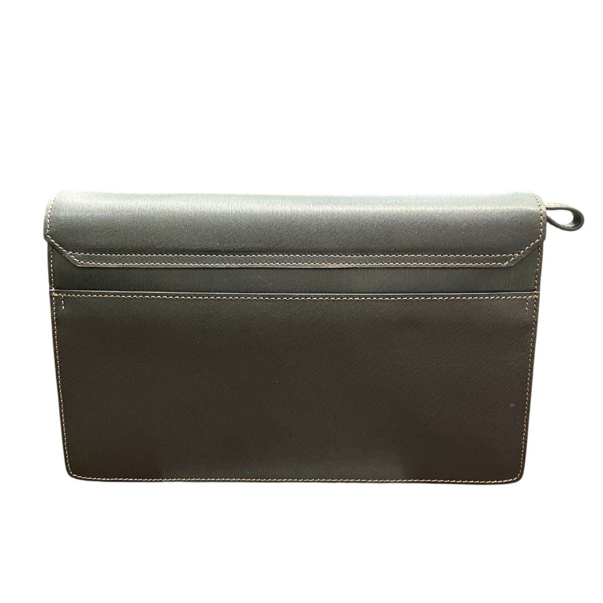 Dunhill Leather Clutch Bag (Pre-Owned)