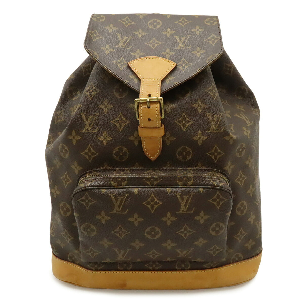 Louis Vuitton Brown Monogram Monogram Backpack Shoulder Bag (Pre-Owned)