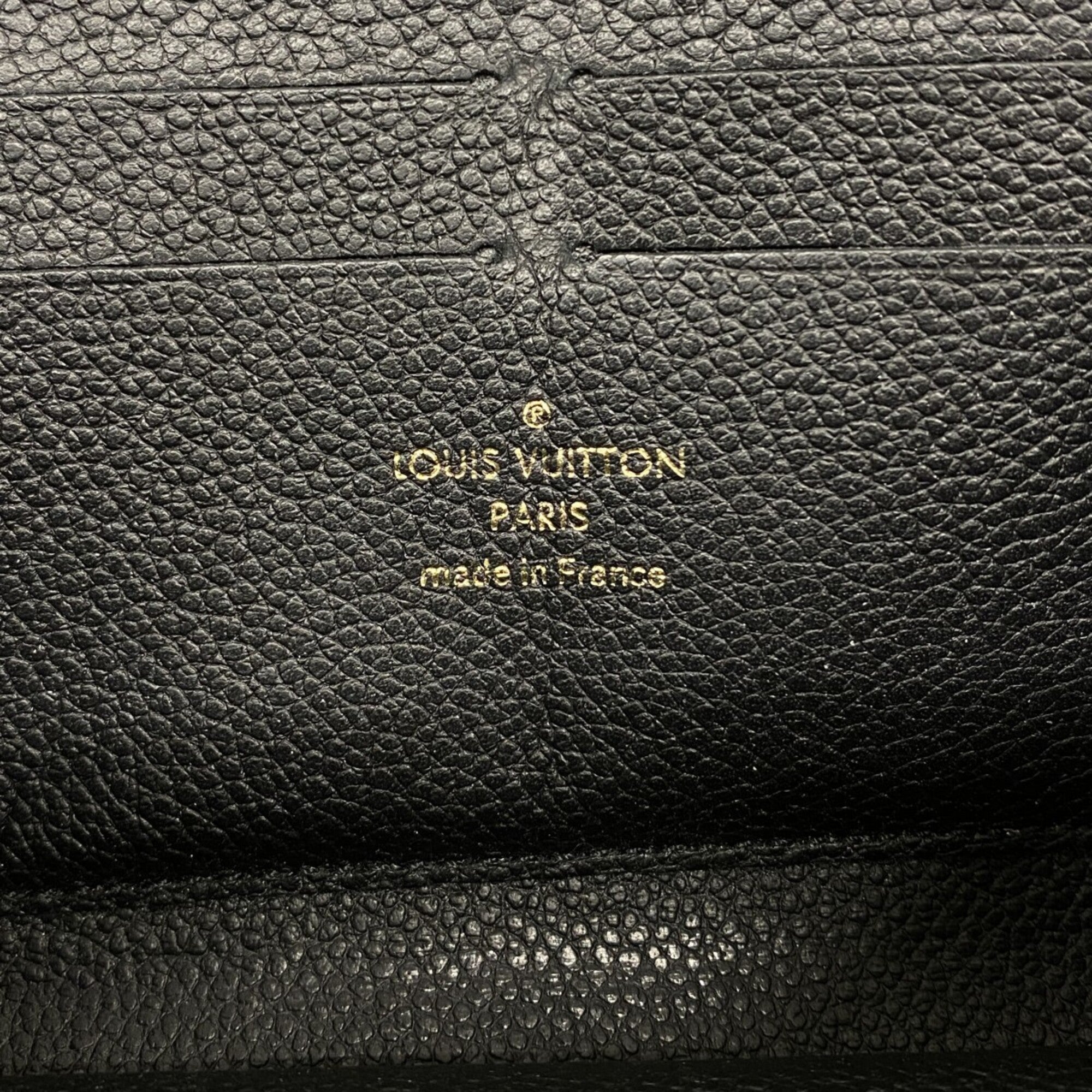 Louis Vuitton Noir Long Wallet (Bi-Fold) (Pre-Owned)