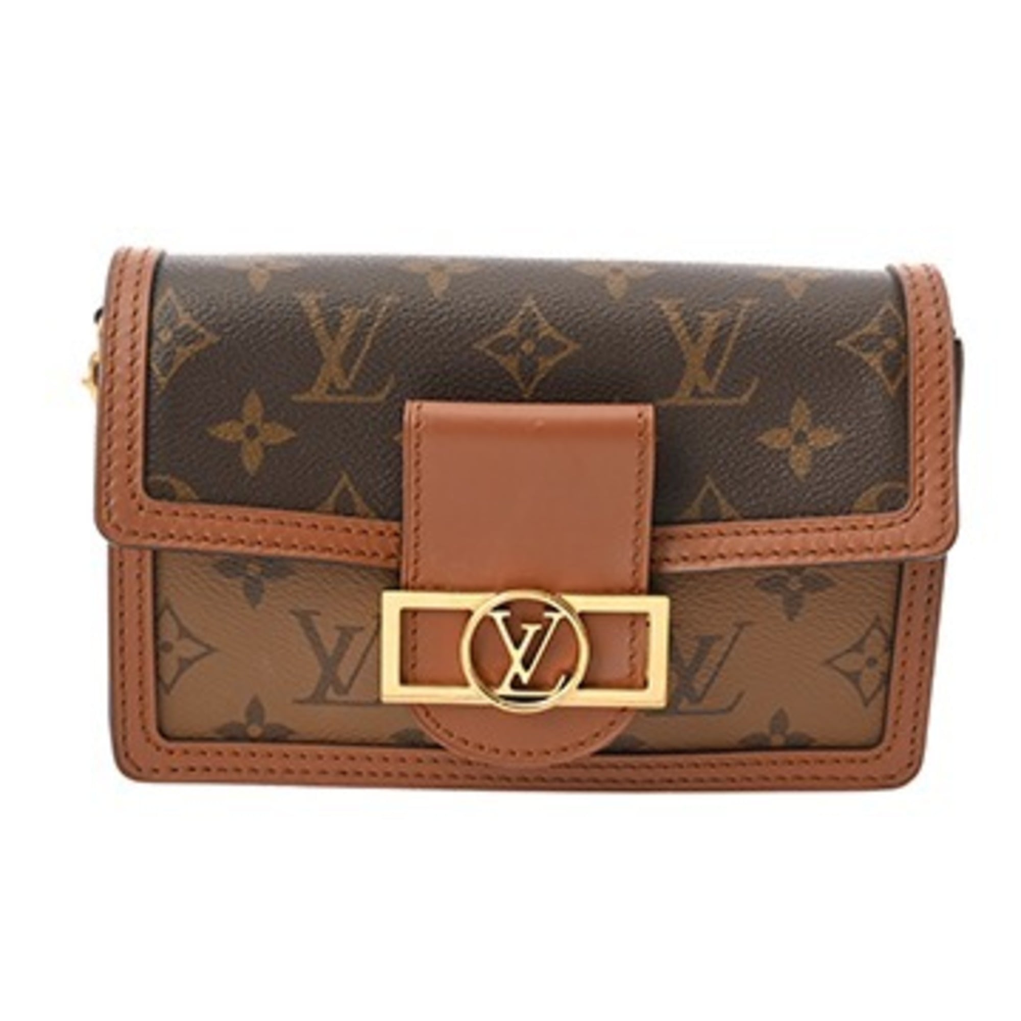 Louis Vuitton Brown Monogram Shoulder Bag (Pre-Owned)