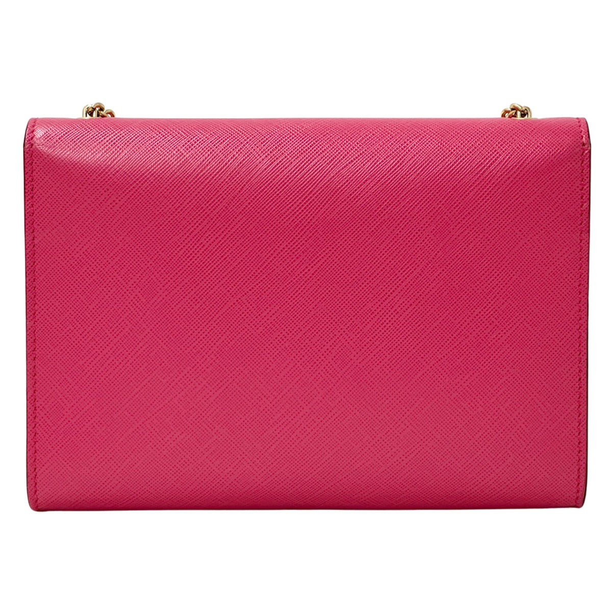 Salvatore Ferragamo Pink Leather Pochette Shoulder Bag (Pre-Owned)