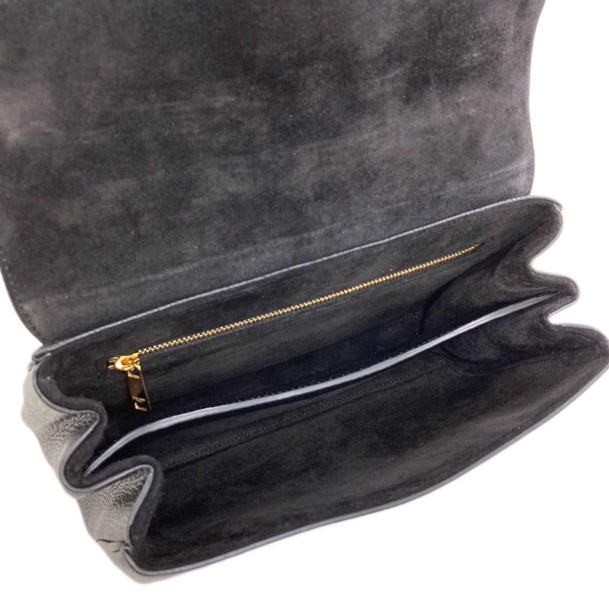 Celine Black Leather Shoulder Bag (Pre-Owned)