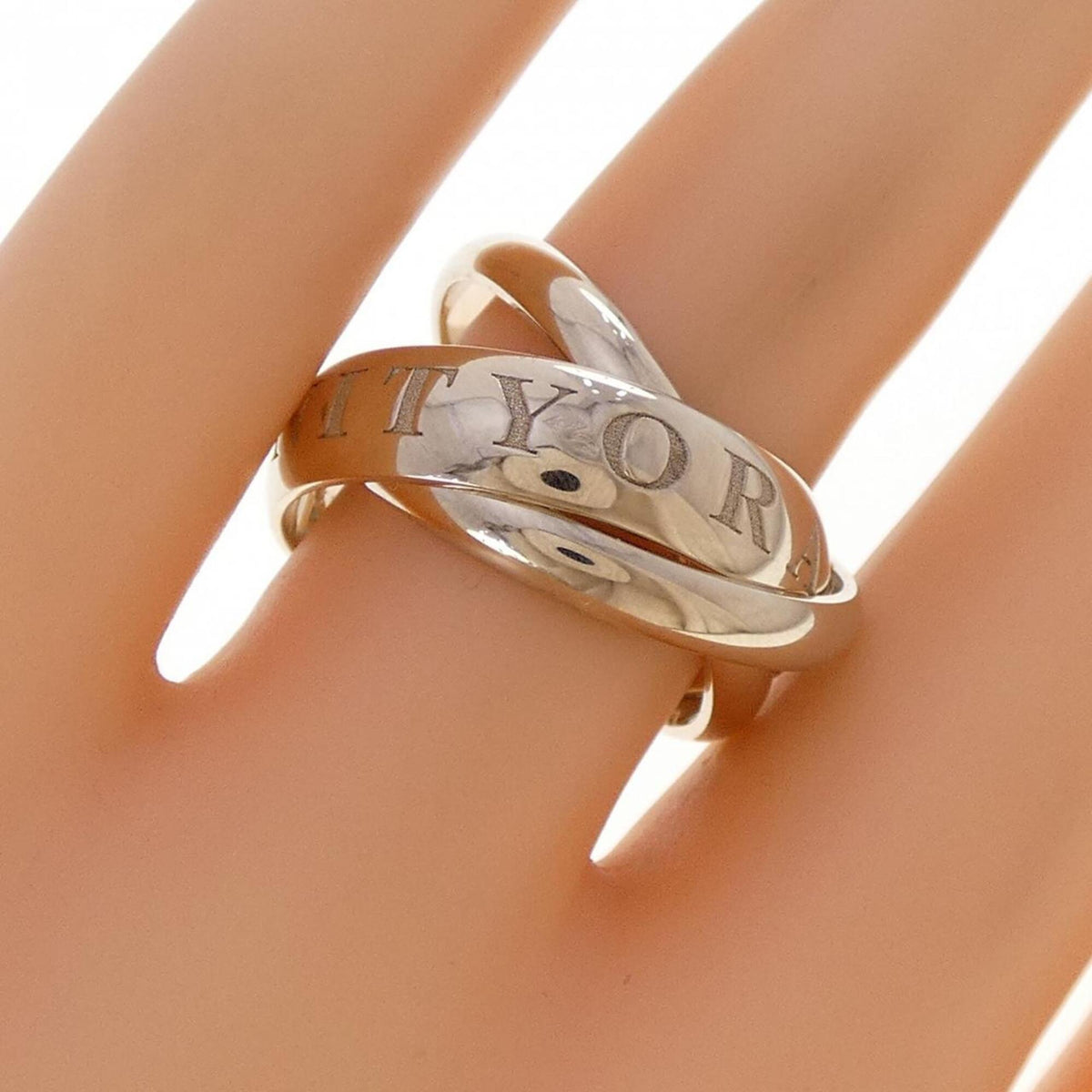 Cartier White Gold White Gold (18K) Band Ring (Pre-Owned)