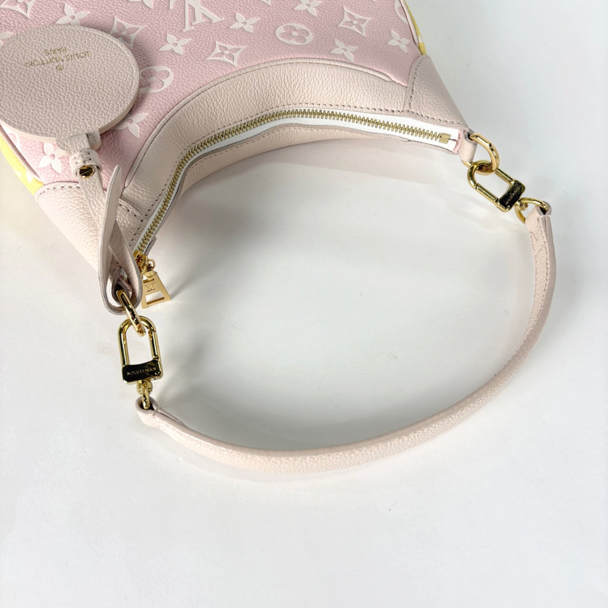 Louis Vuitton Beige Pink Yellow Monogram Empreinte Handbag (Pre-Owned)