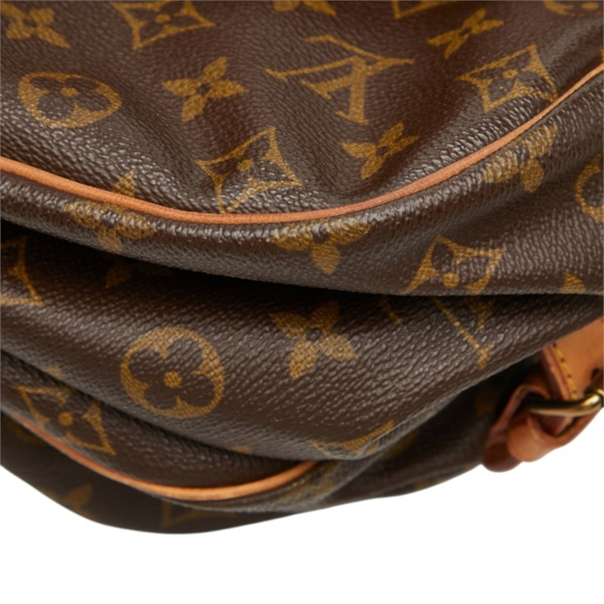 Louis Vuitton Monogram Brown Pvc Leather Shoulder Bag (Pre-Owned)