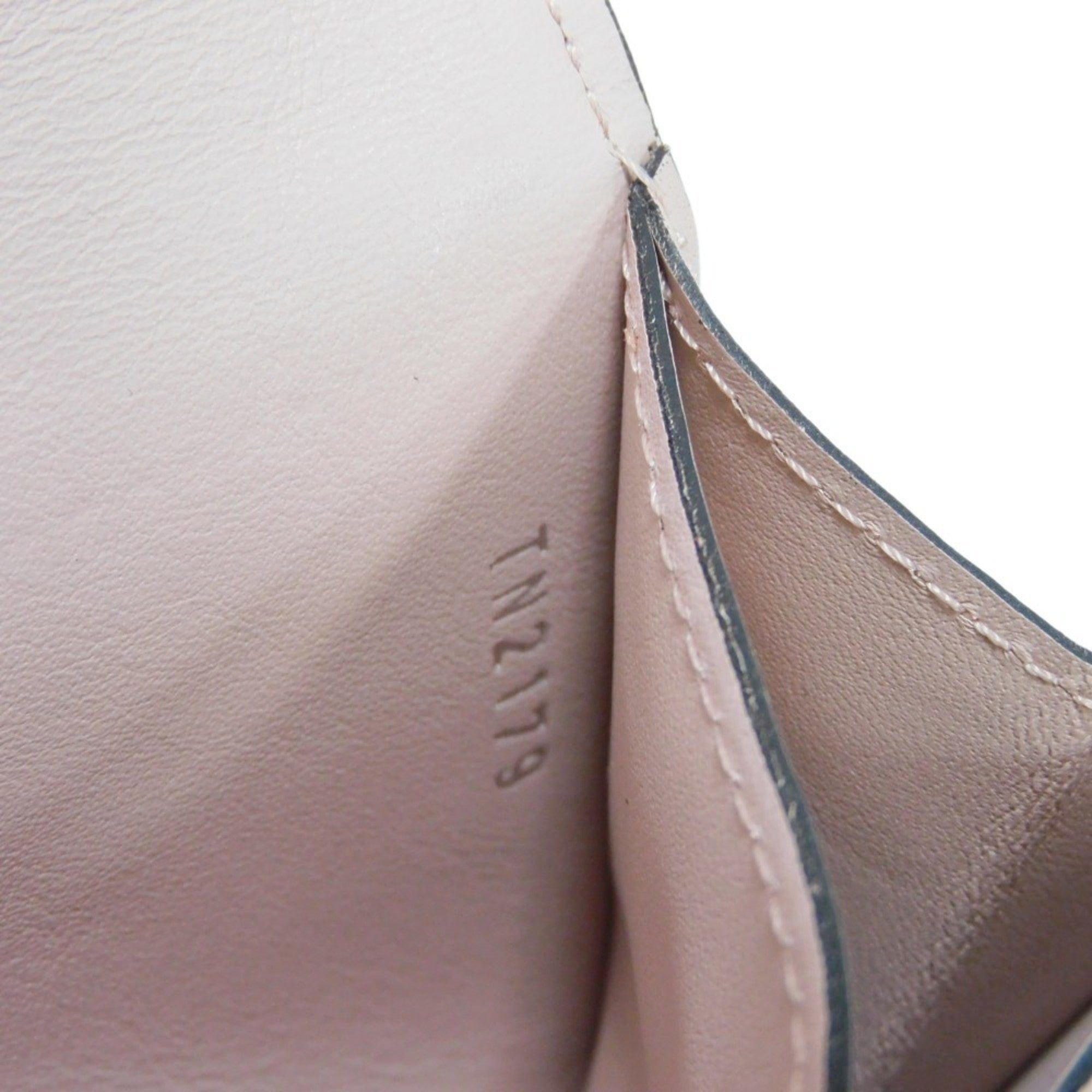 Louis Vuitton Magnolia Pink Mahina Leather Long Wallet (Bi-Fold) (Pre-Owned)