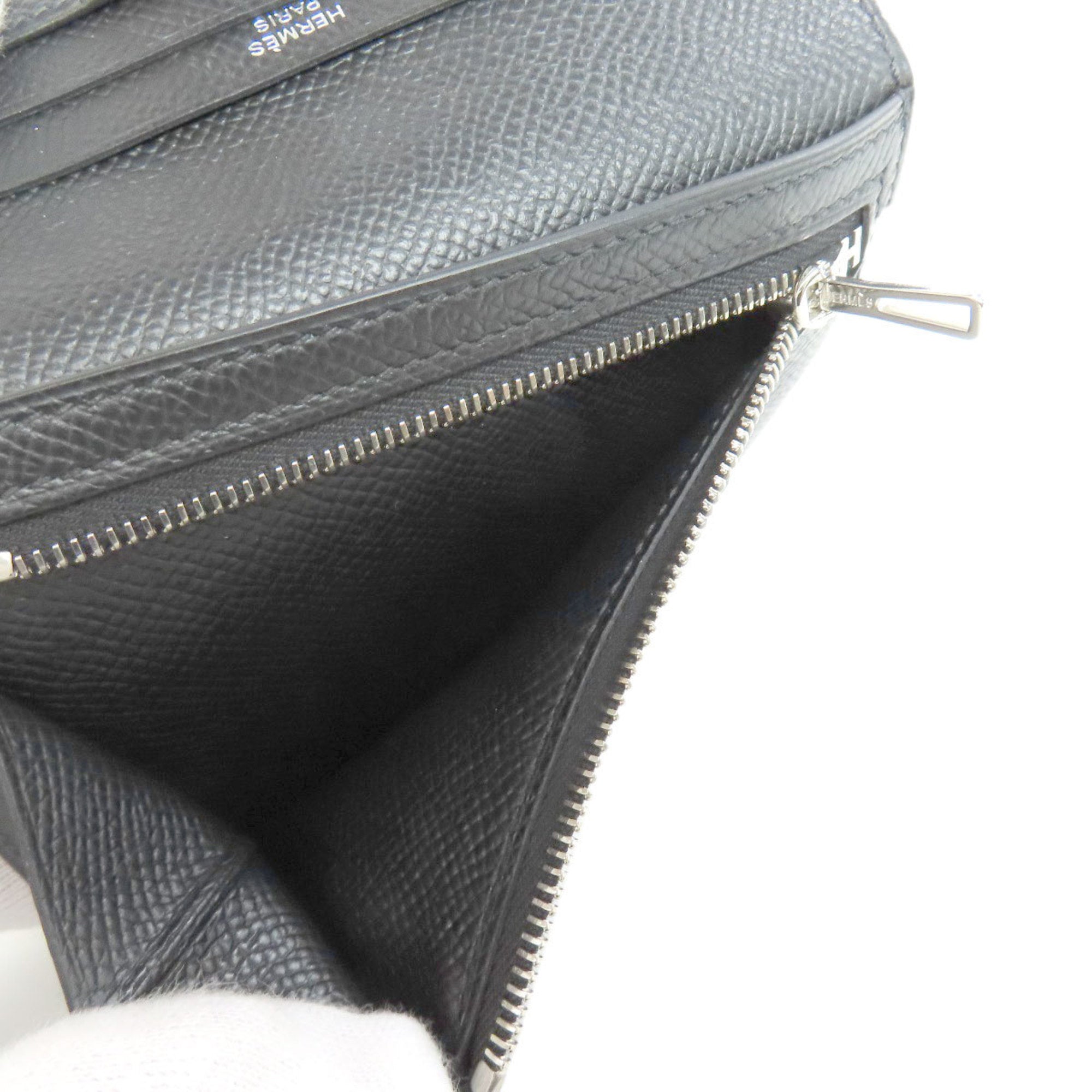 Hermes Black Epsom Leather Wallet (Bi-Fold) (Pre-Owned)