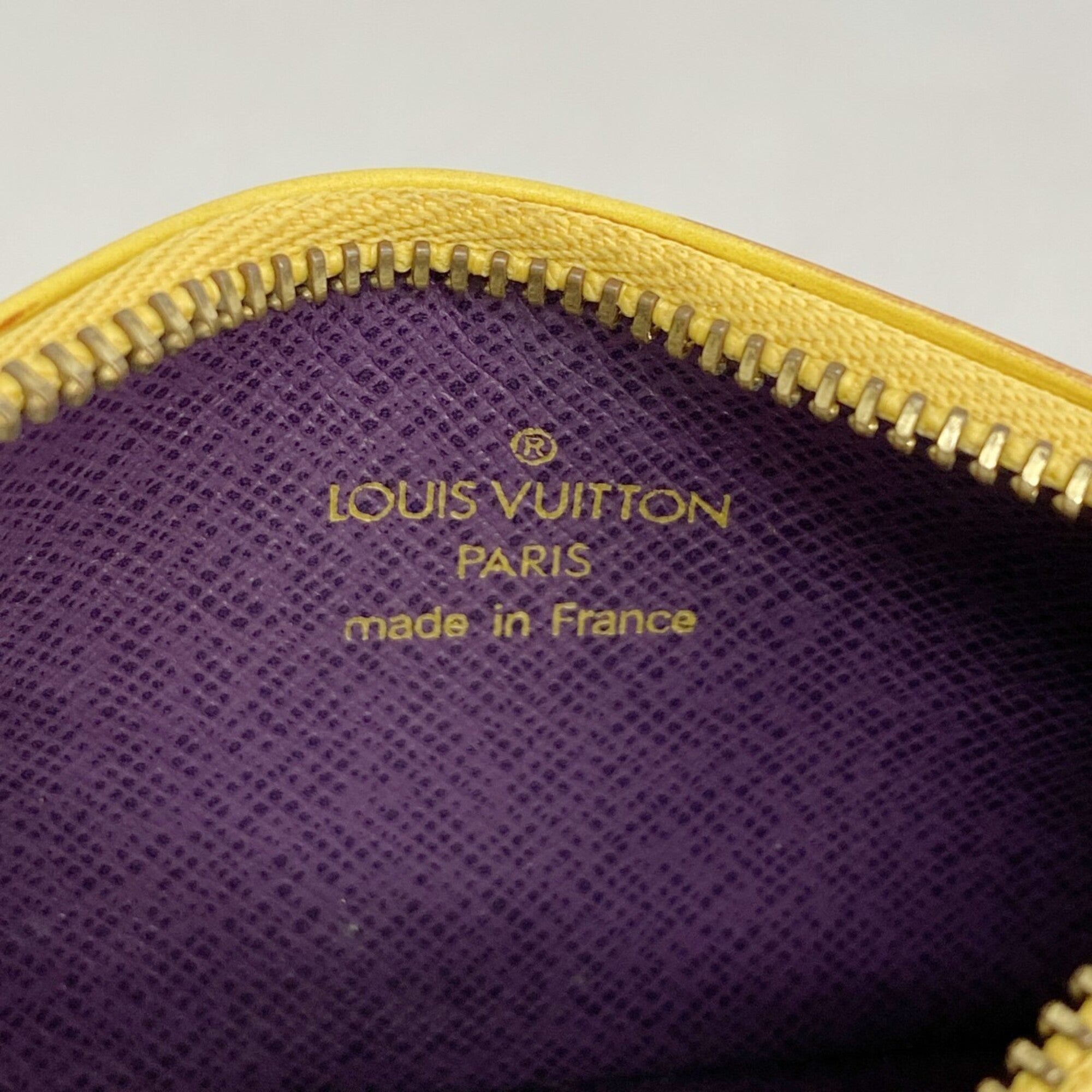 Louis Vuitton Jaune Coin Purse/Coin Case (Pre-Owned)