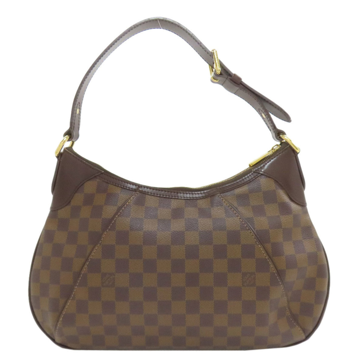 Louis Vuitton Damier Canvas Ebene Damier Canvas Shoulder Bag (Pre-Owned)