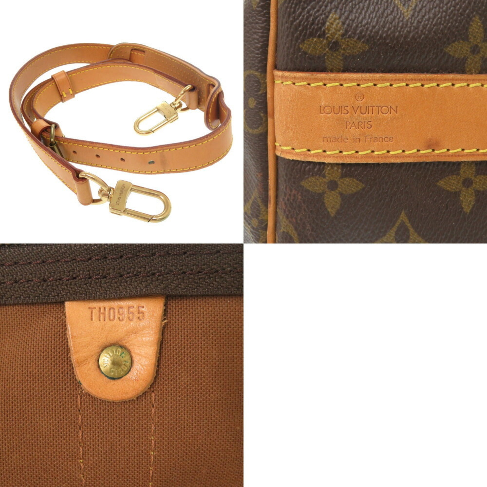 Louis Vuitton Monogram Brown Monogram Boston Bag (Pre-Owned)