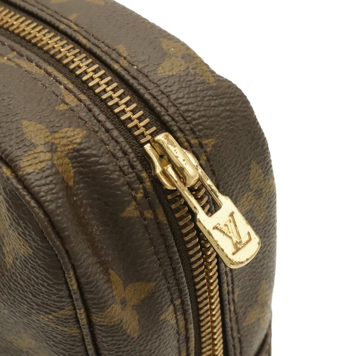 Louis Vuitton Monogram Brown Monogram Clutch Bag Handbag (Pre-Owned)