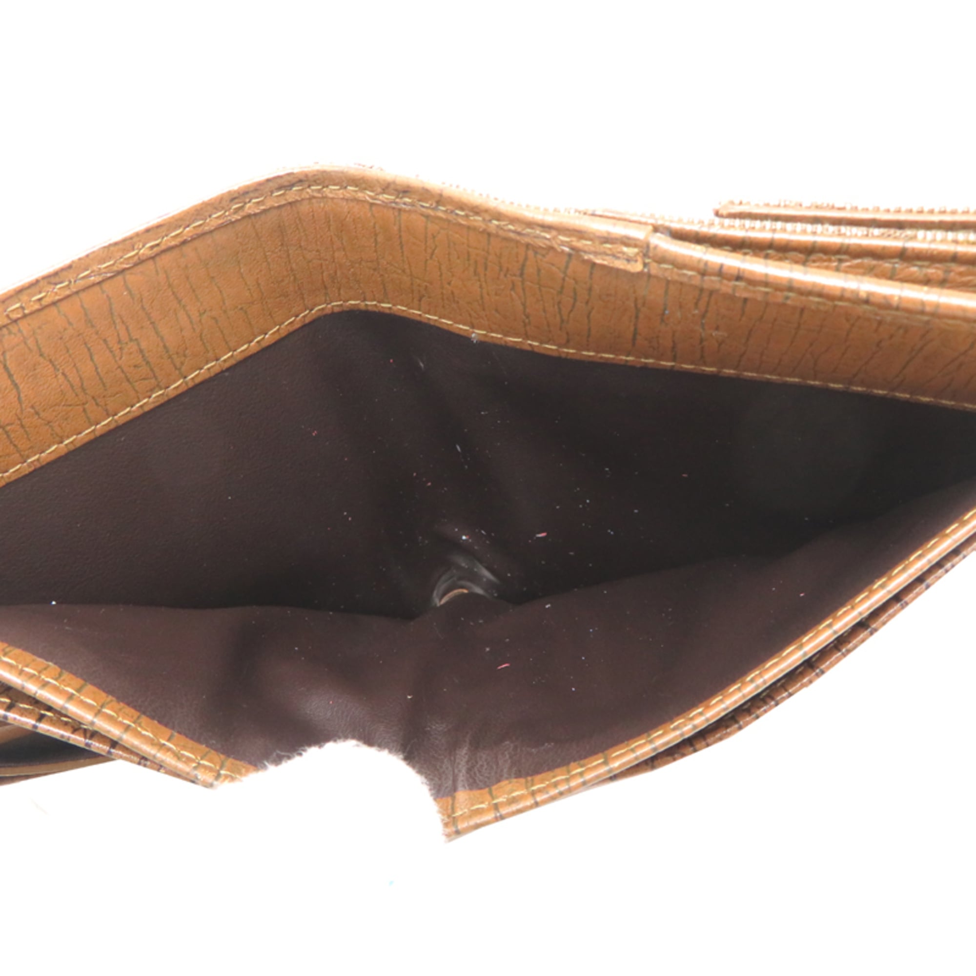 Gucci Brown Gg Canvas Wallet (Bi-Fold) (Pre-Owned)