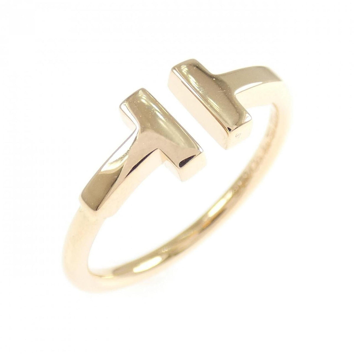 Tiffany Pink Gold (18K) Band Ring (Pre-Owned)