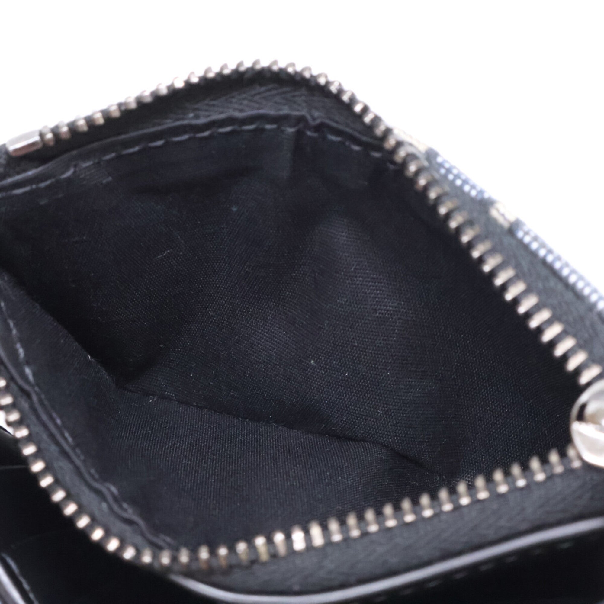 Christian Dior Navy Jacquard Wallet (Bi-Fold) (Pre-Owned)
