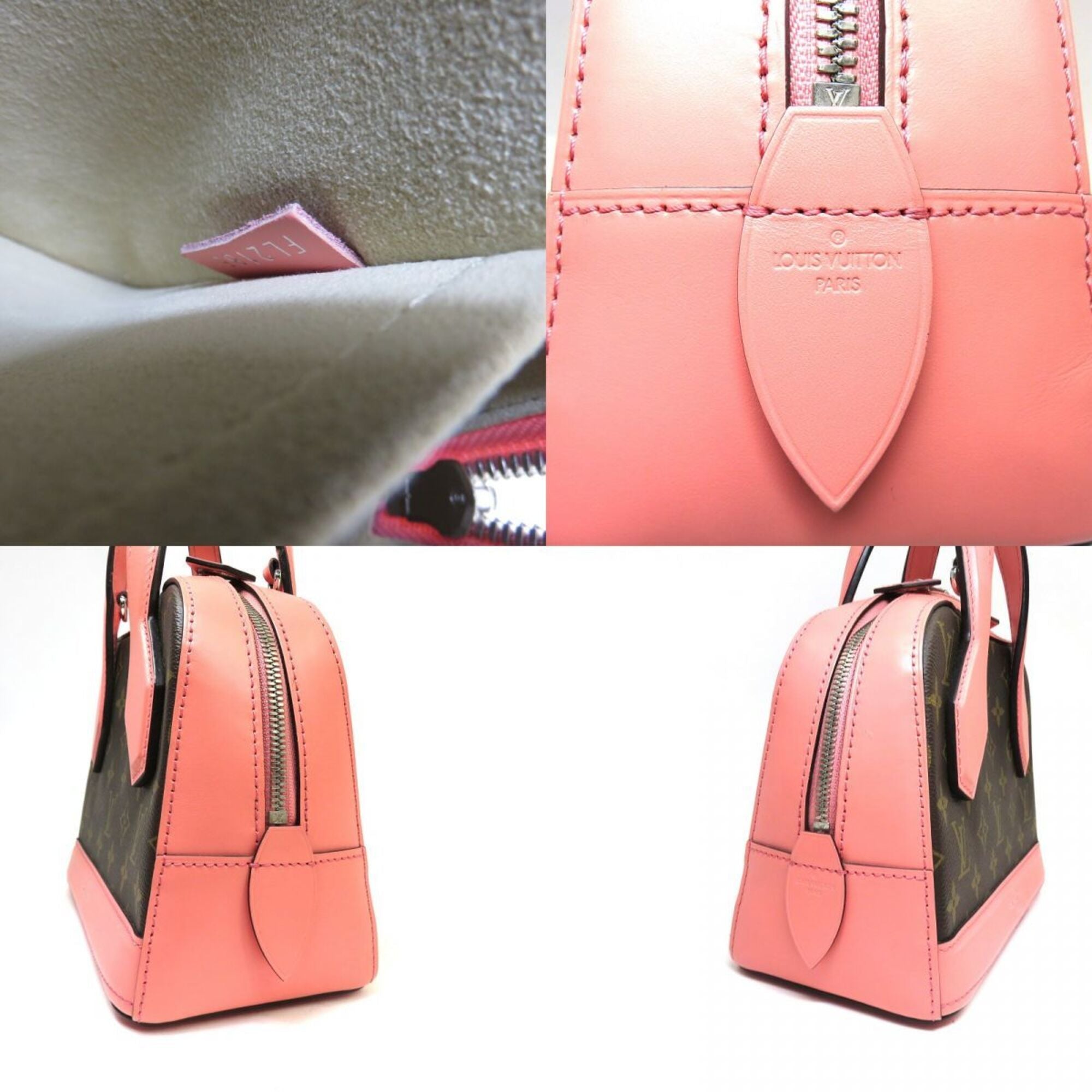 Louis Vuitton Monogram Corail Pink Monogram Handbag Shoulder Bag (Pre-Owned)