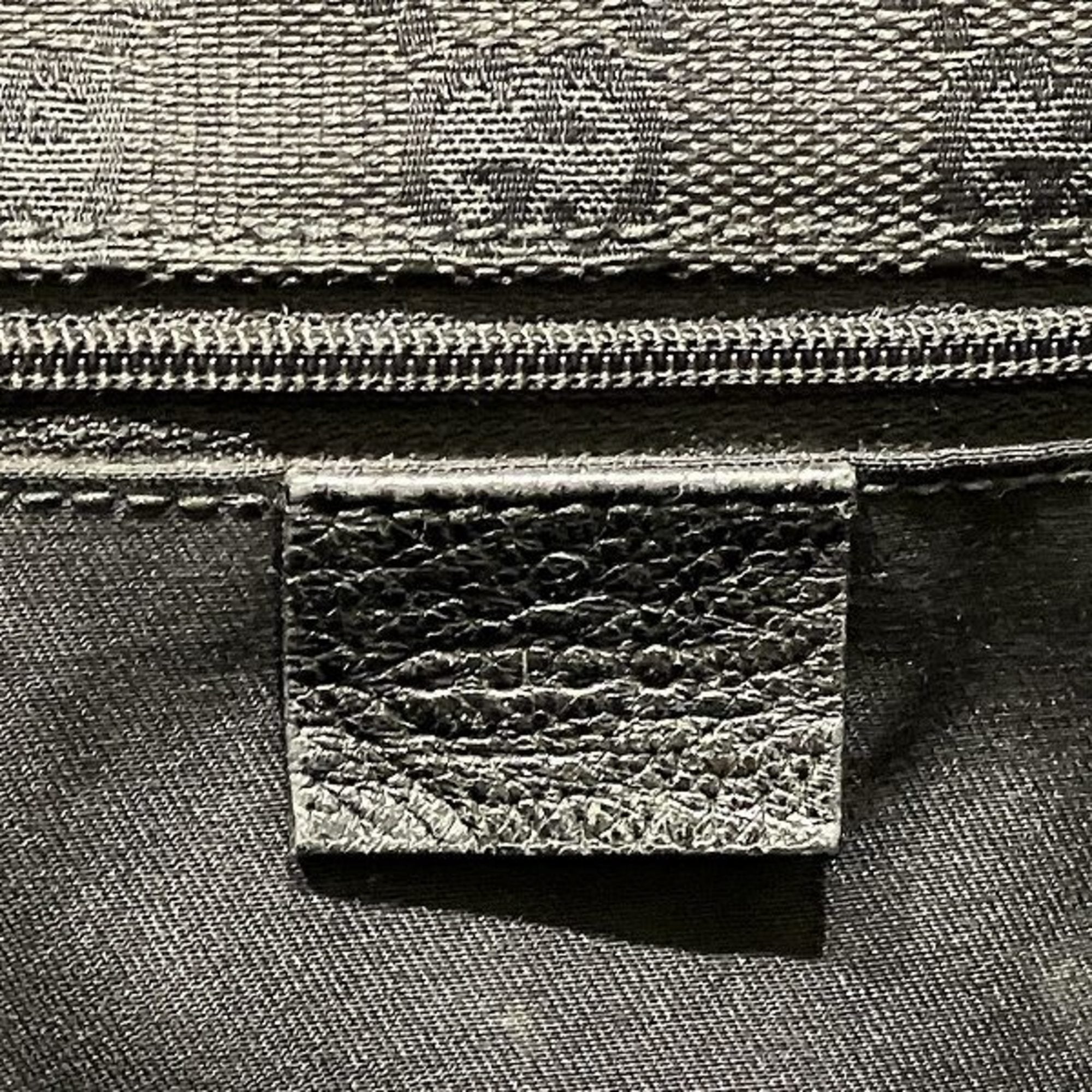 Gucci Black Leather Tote Bag (Pre-Owned)