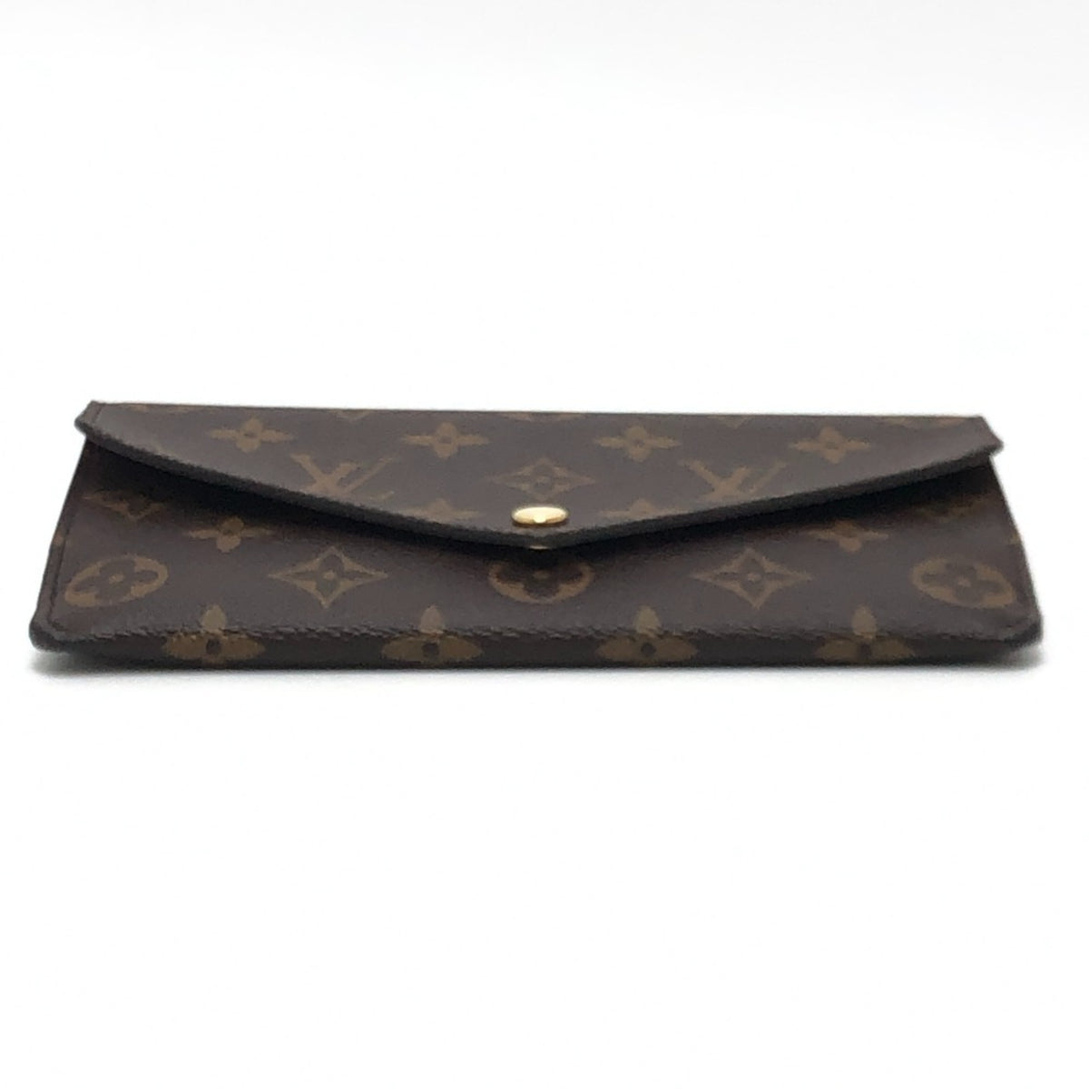 Louis Vuitton Monogram Brown Rose Ballerine Monogram Long Bill Wallet (Bi-Fold) (Pre-Owned)