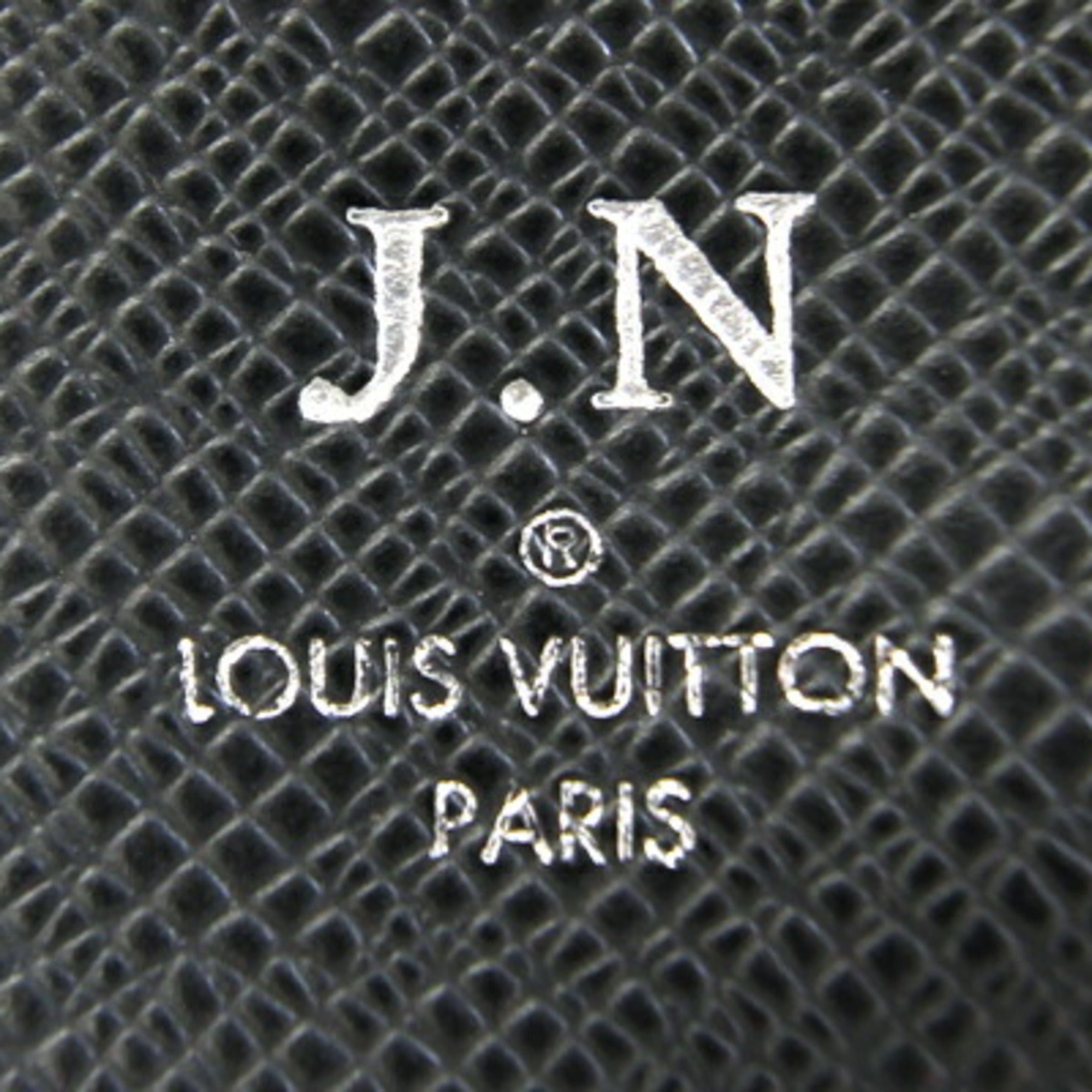 Louis Vuitton Ardoise Black Taiga Leather Leather Boston Bag (Pre-Owned)