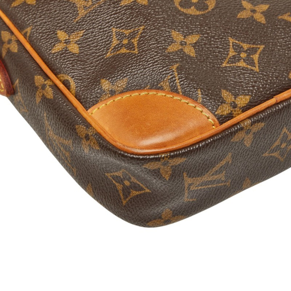 Louis Vuitton Brown Pvc Leather Shoulder Bag (Pre-Owned)